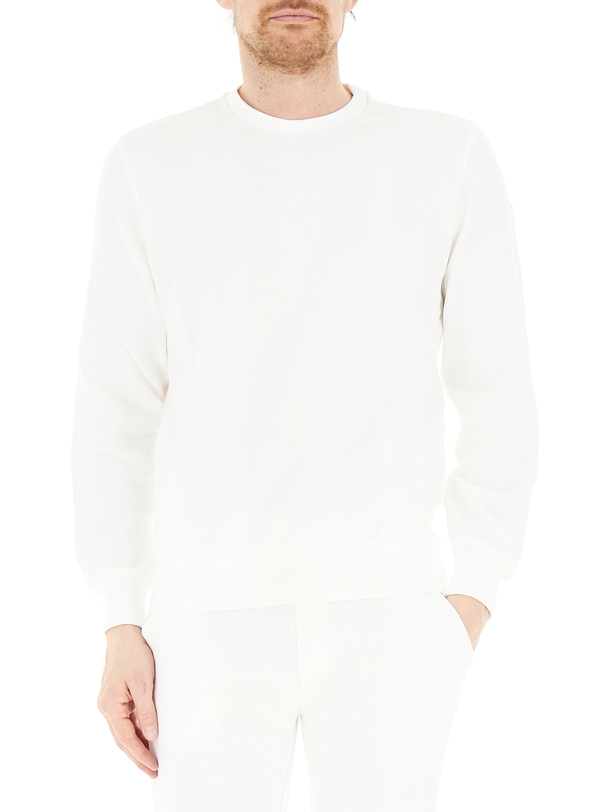 Felpa girocollo ORIGINALS BIANCO M