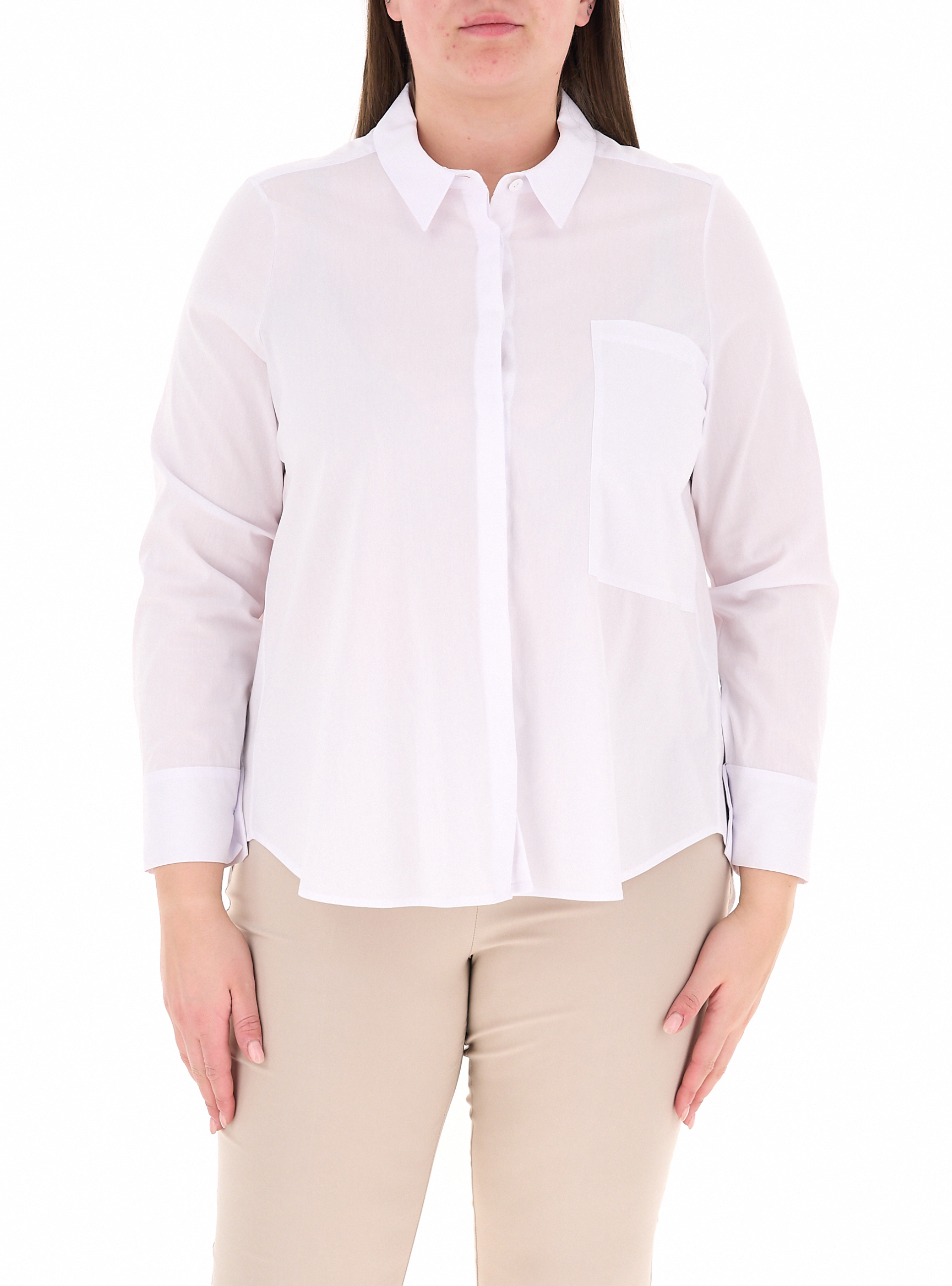 JURERE Camicia in cotone PANNA