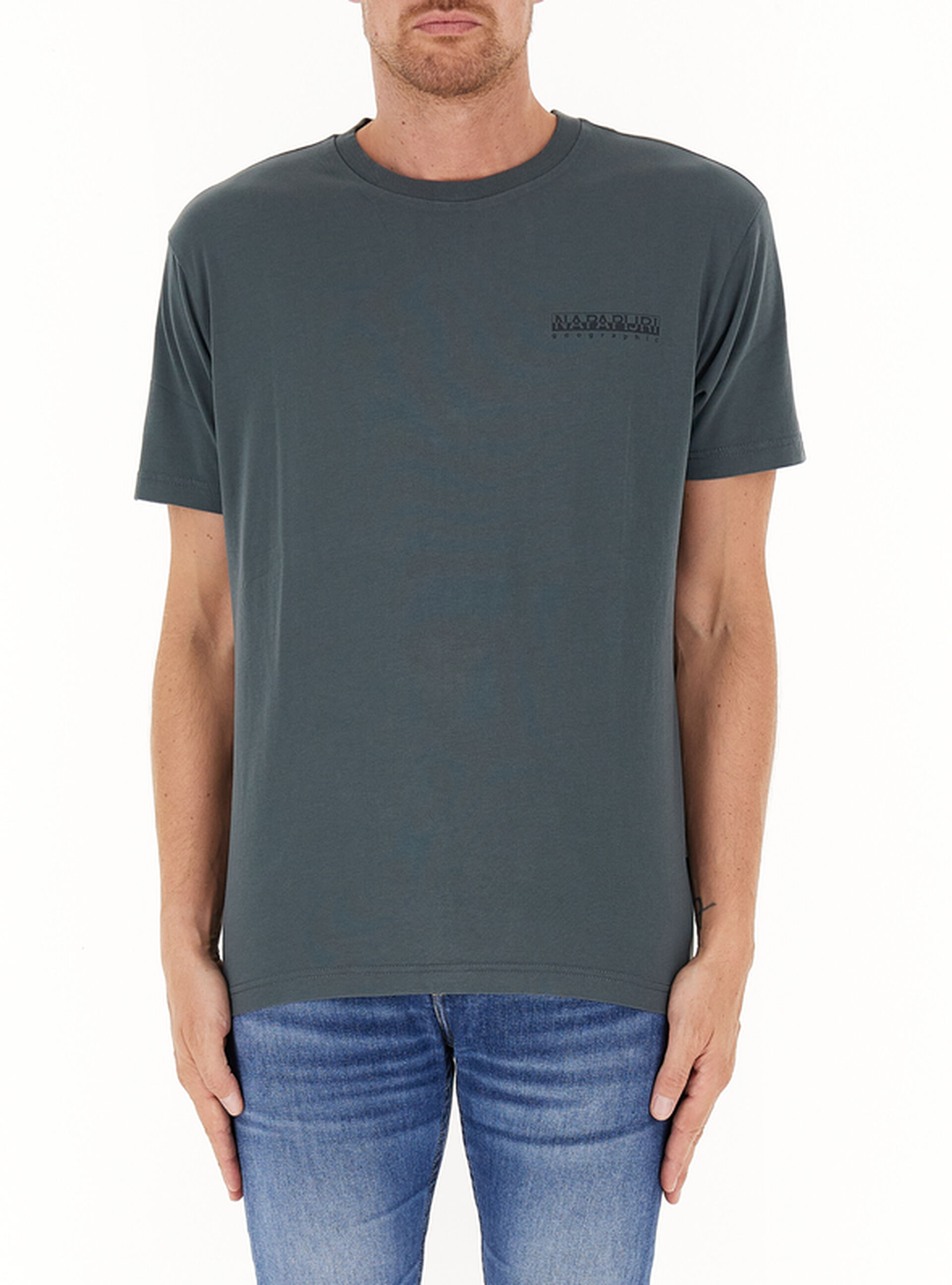 Napapijri T-shirt con logo VERDE