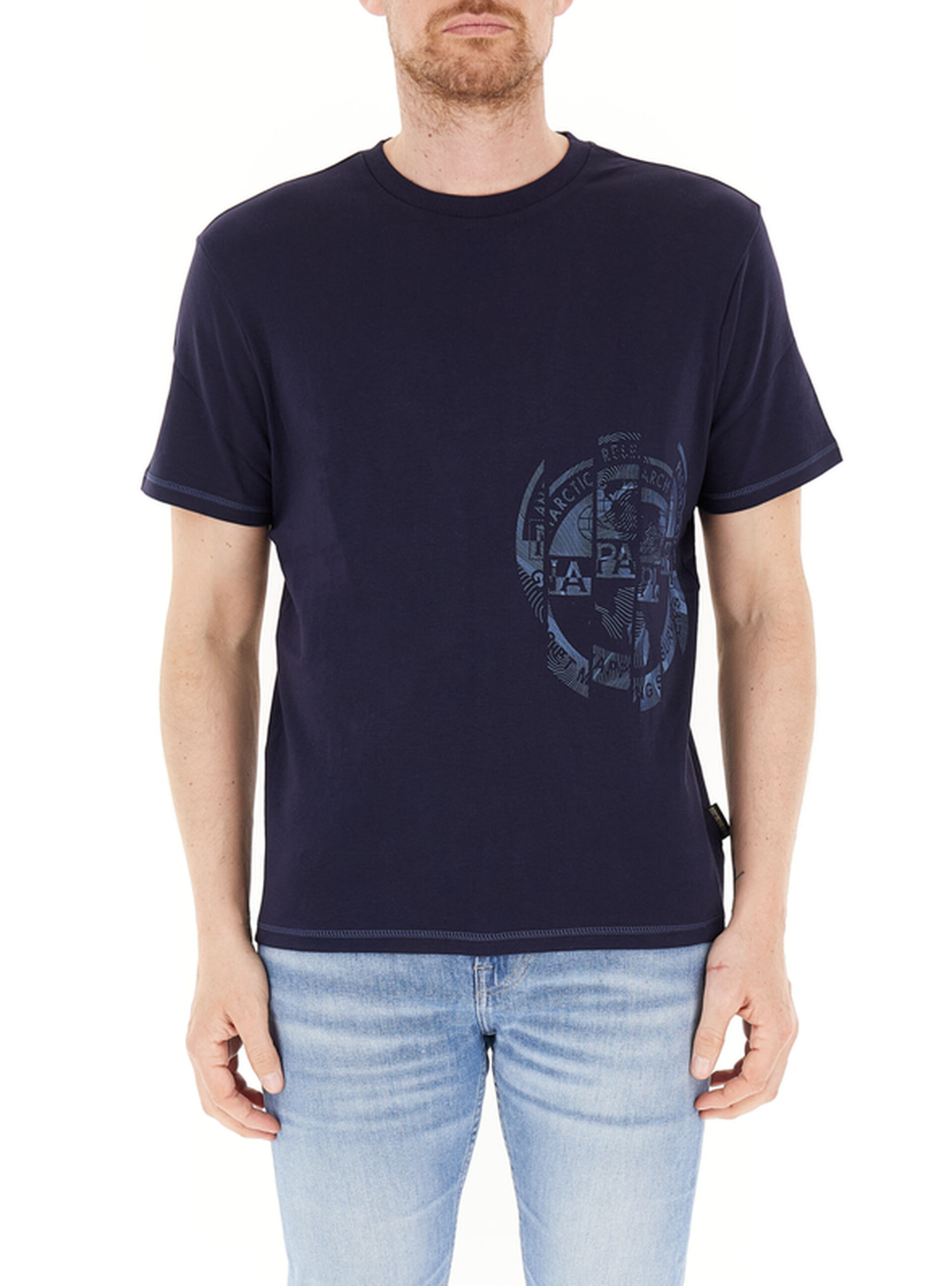 T-shirt girocollo BLU NAVY