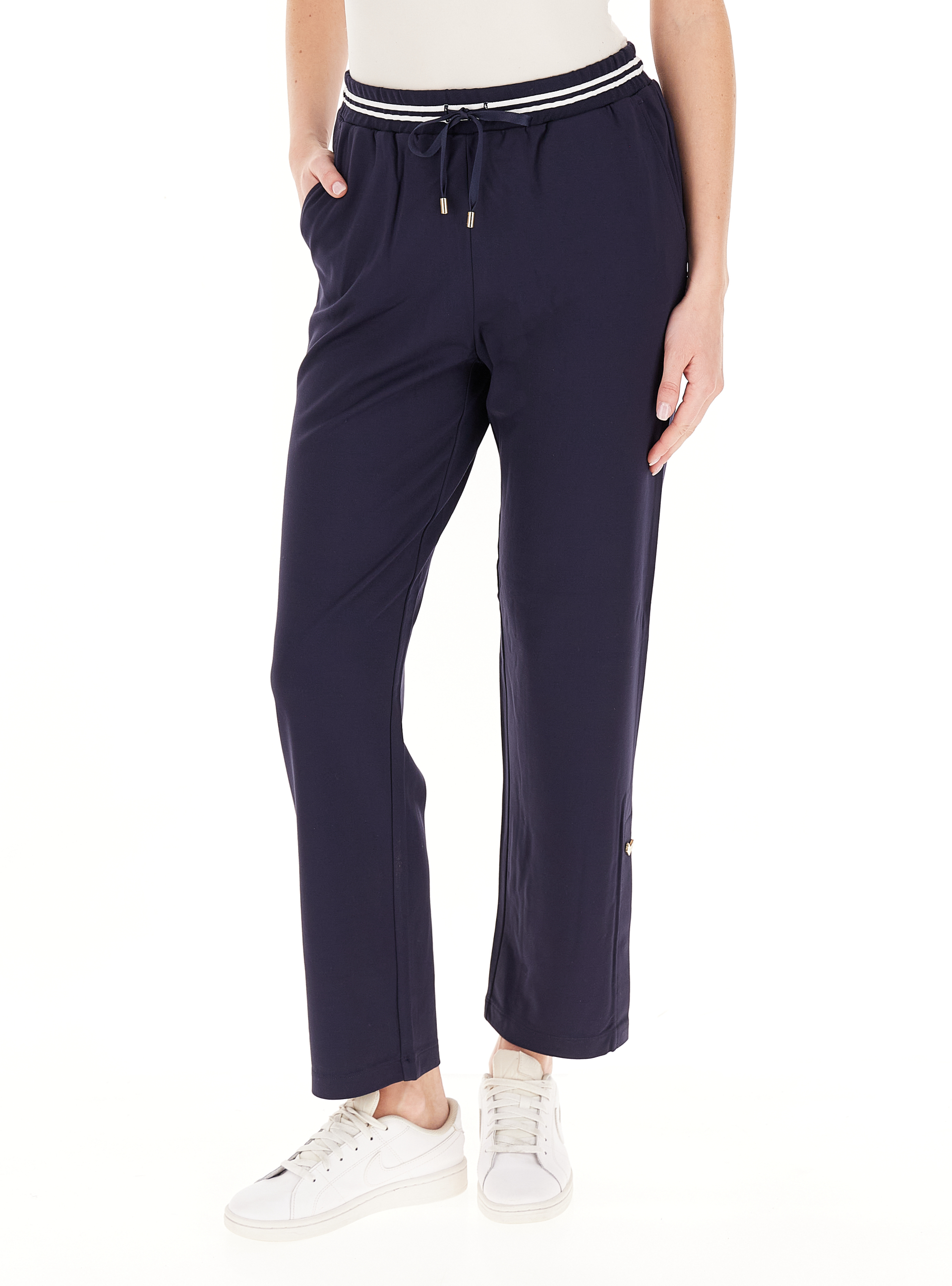 Pantalone in viscosa SPORT BLU NAVY