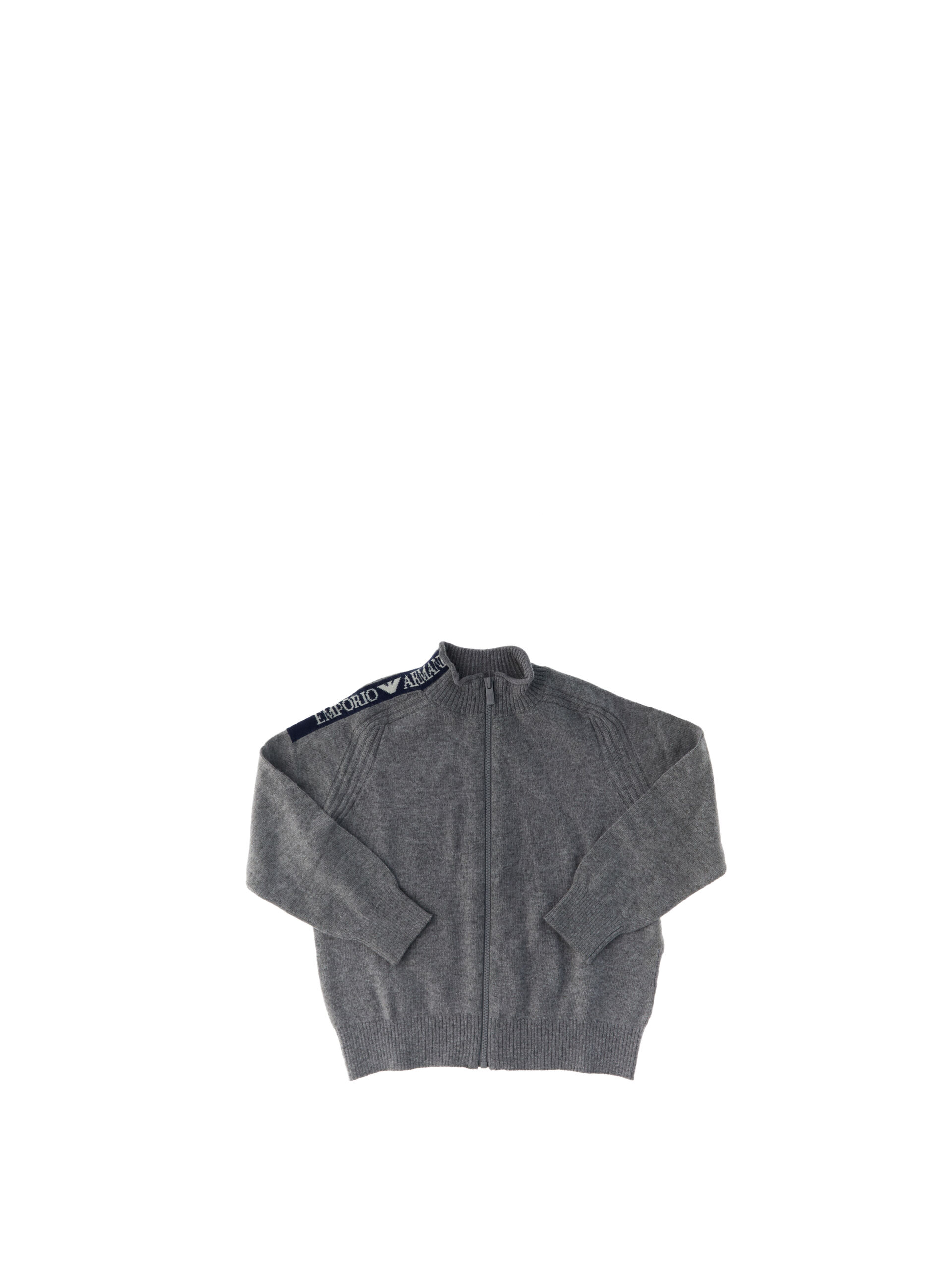 Cardigan misto lana BABY GRIGIO 16A