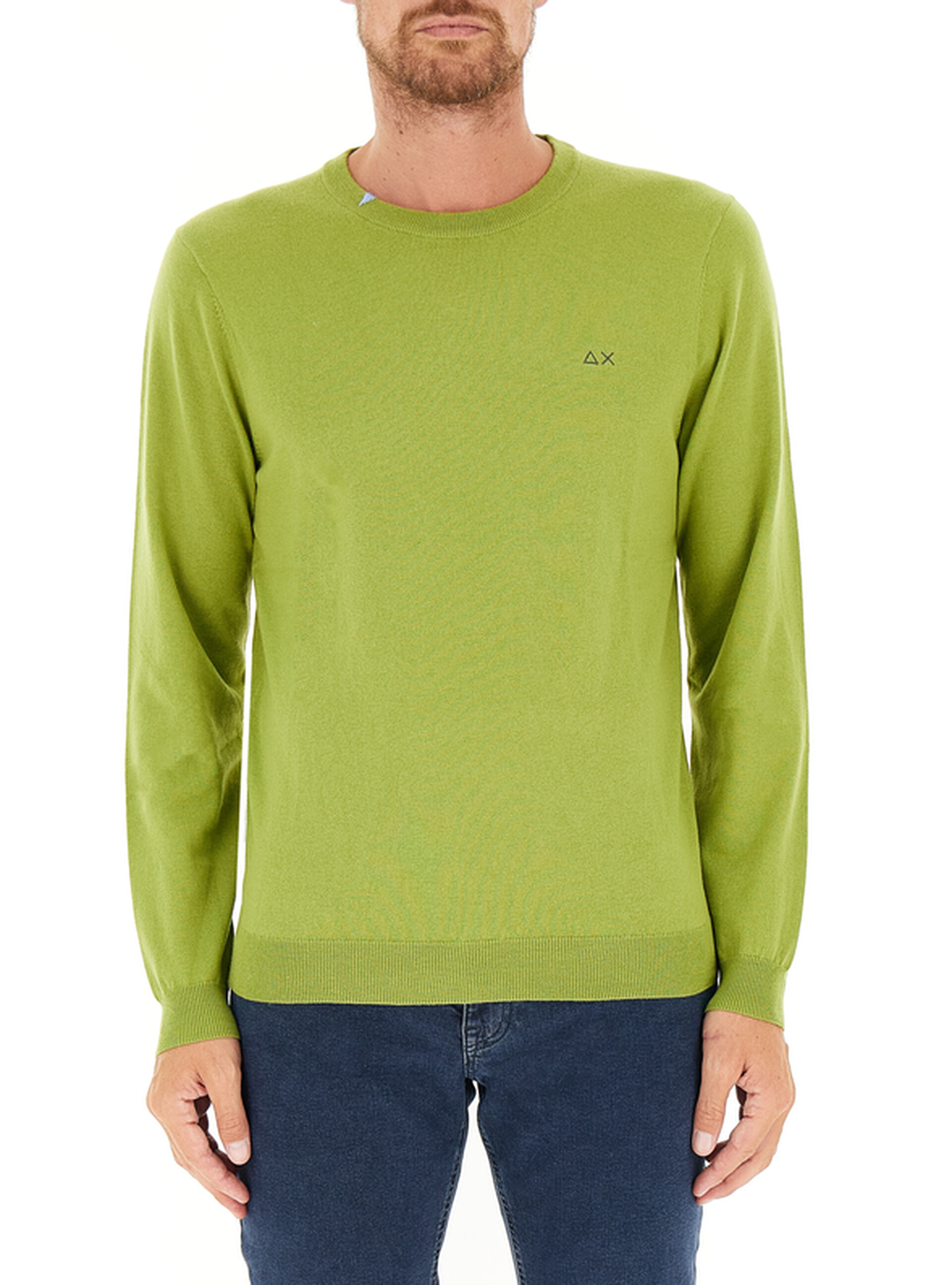 Maglia misto lana VERDE ACIDO