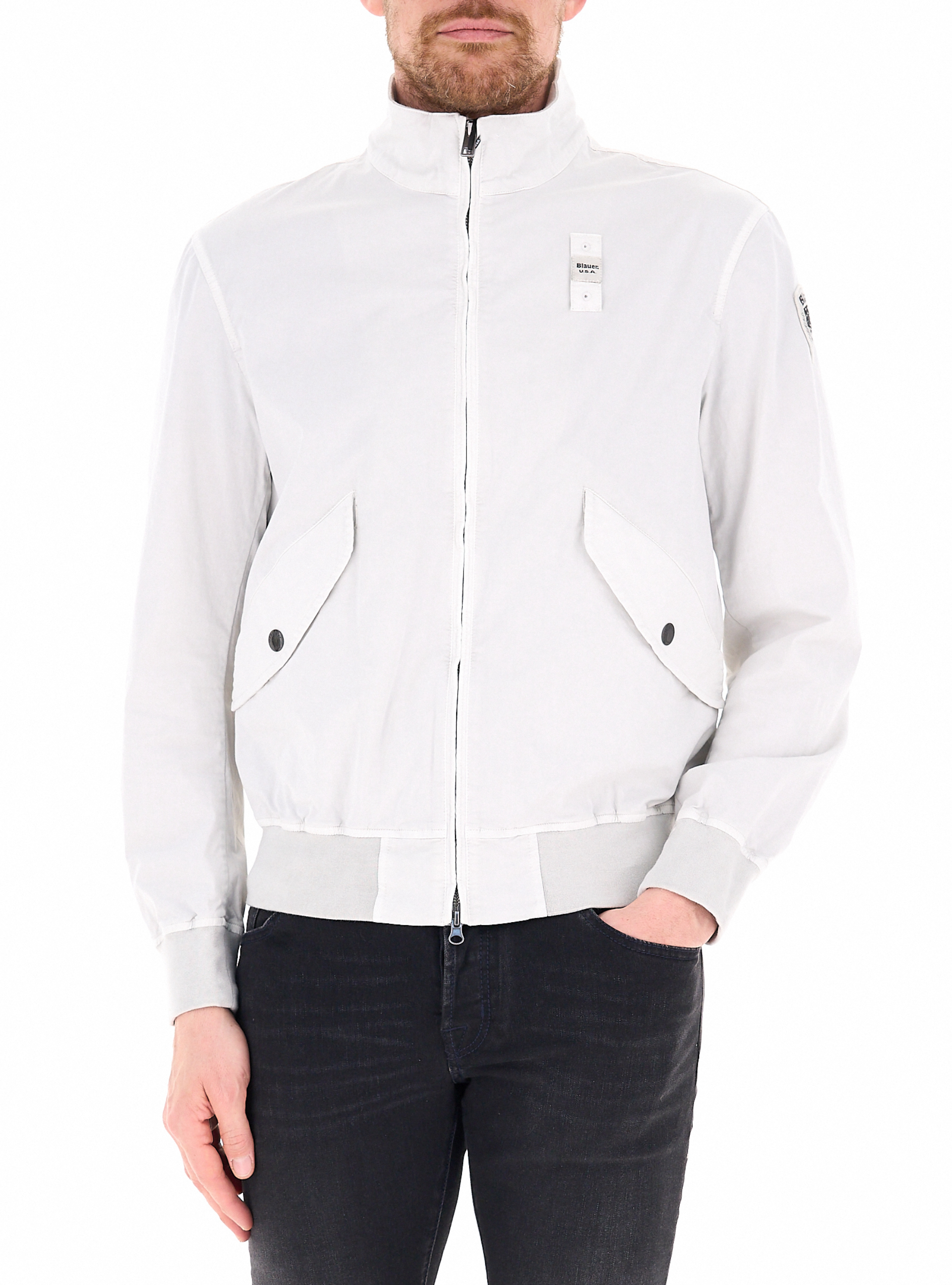 Blauer Bomber in cotone PANNA
