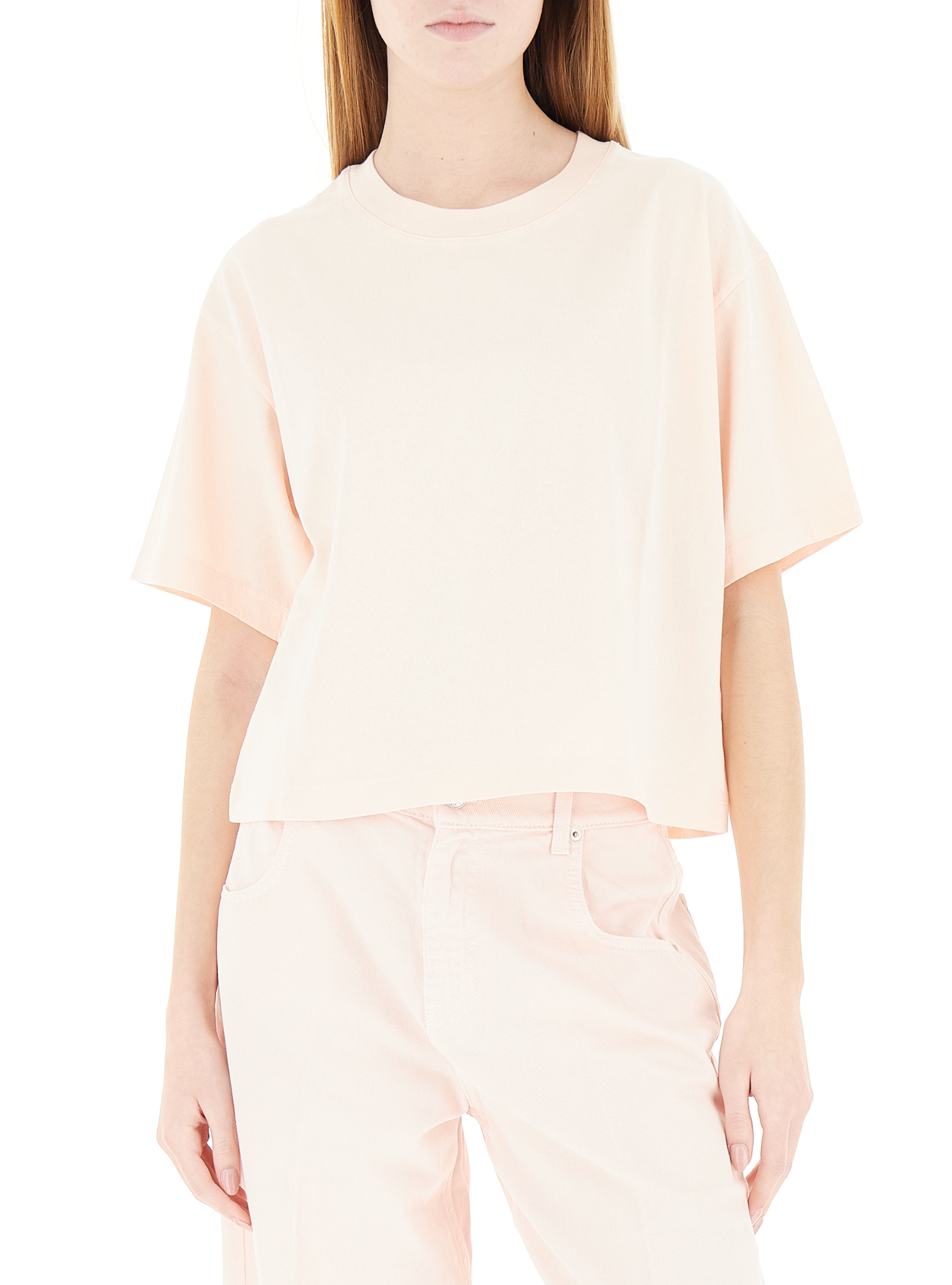 T-shirt girocollo ROSA CHIARO