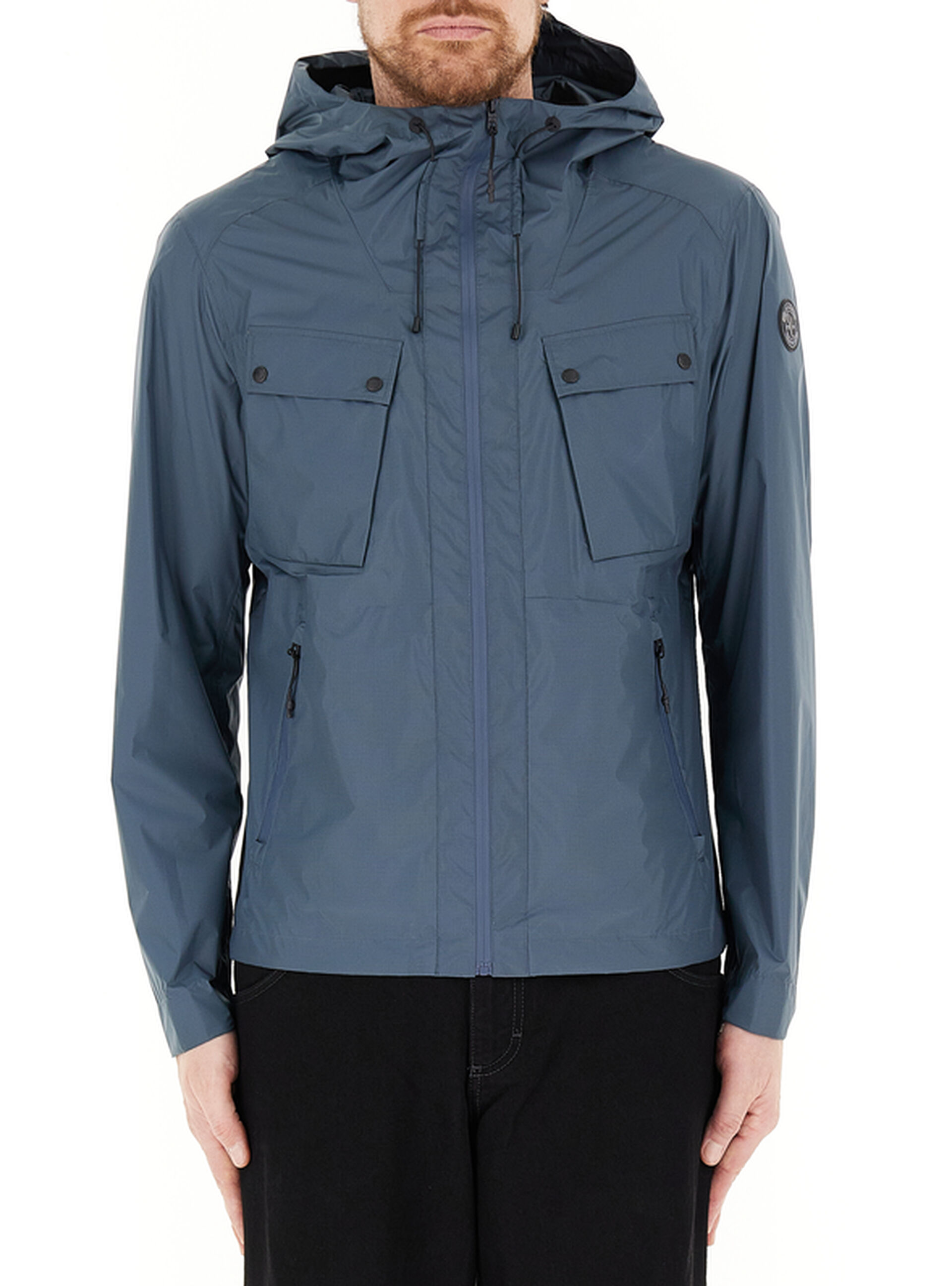 Giubbino leggero impermeabile BLU AVIO 56