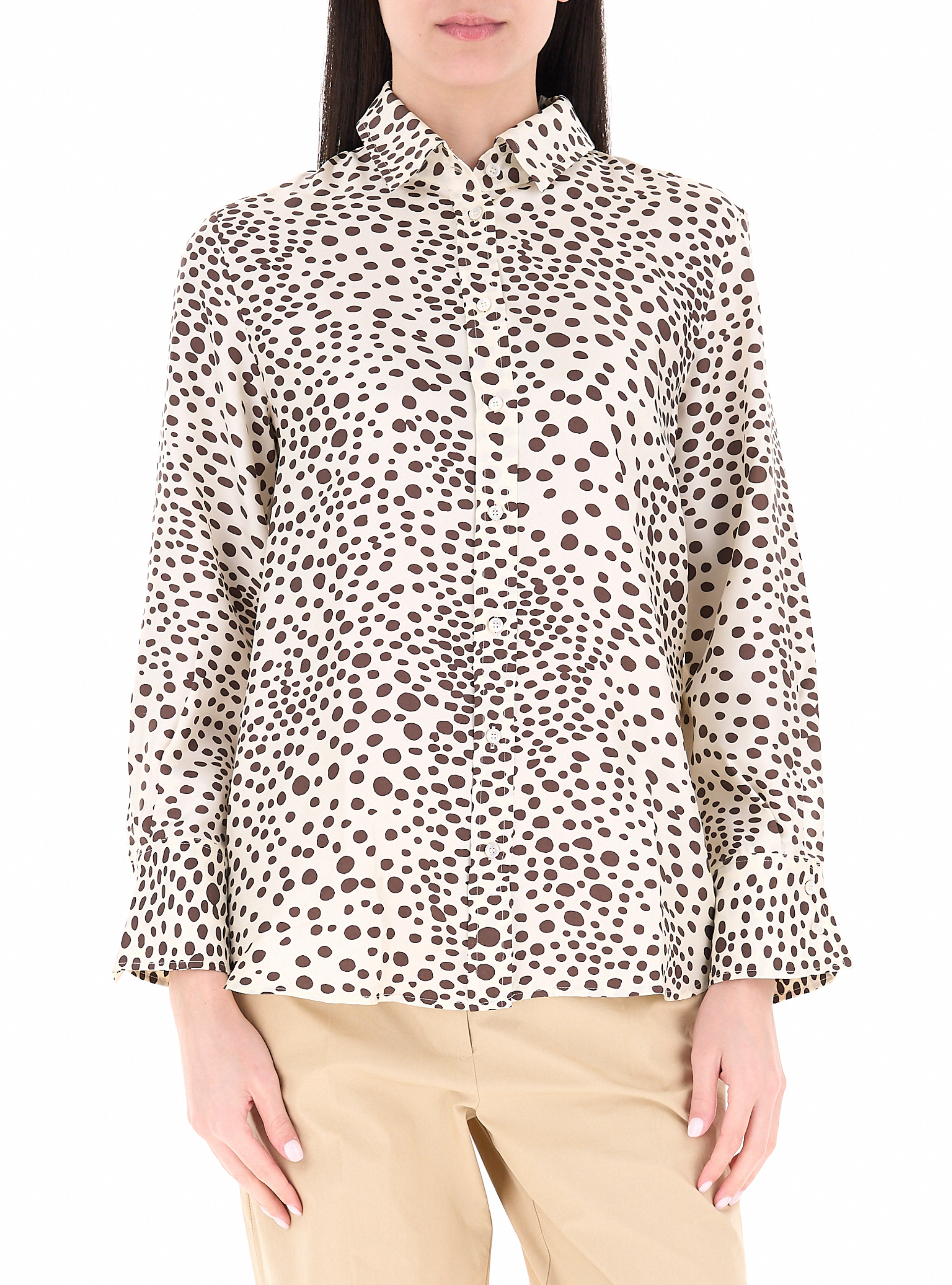 Marella Camicia in seta BURRO