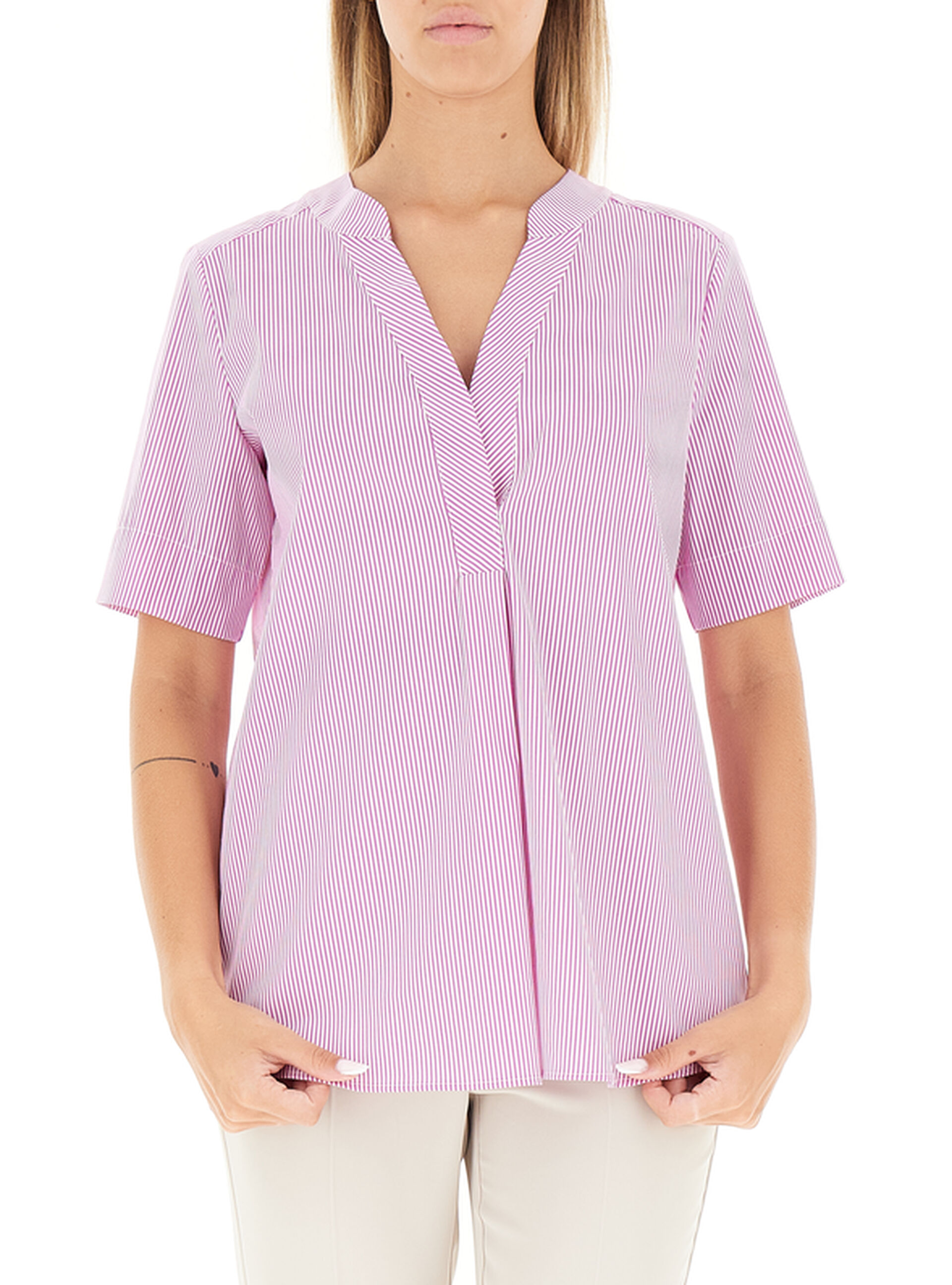 LINKS Blusa maniche corte ROSA