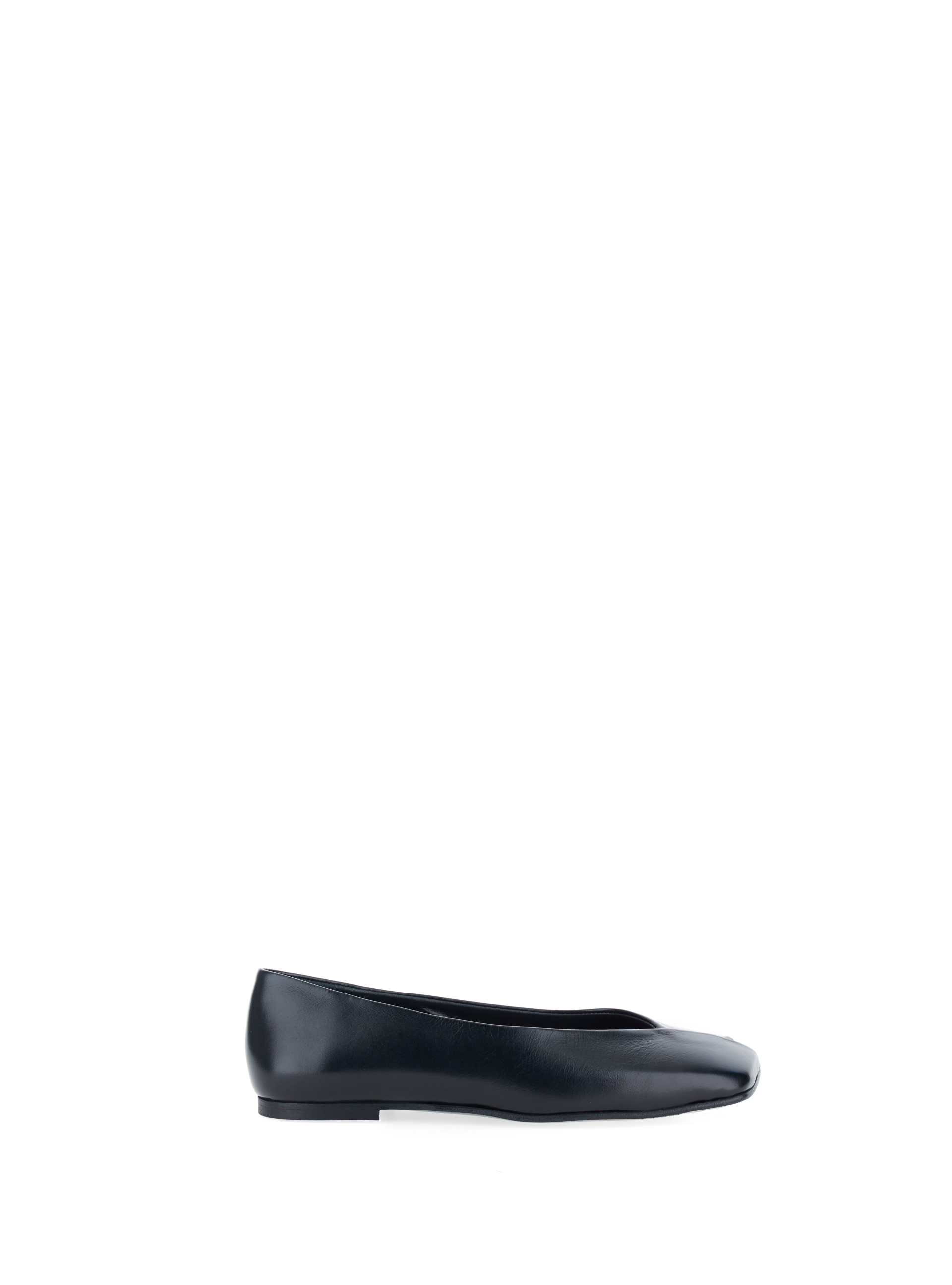 ALOHAS Ballerine in pelle NERO