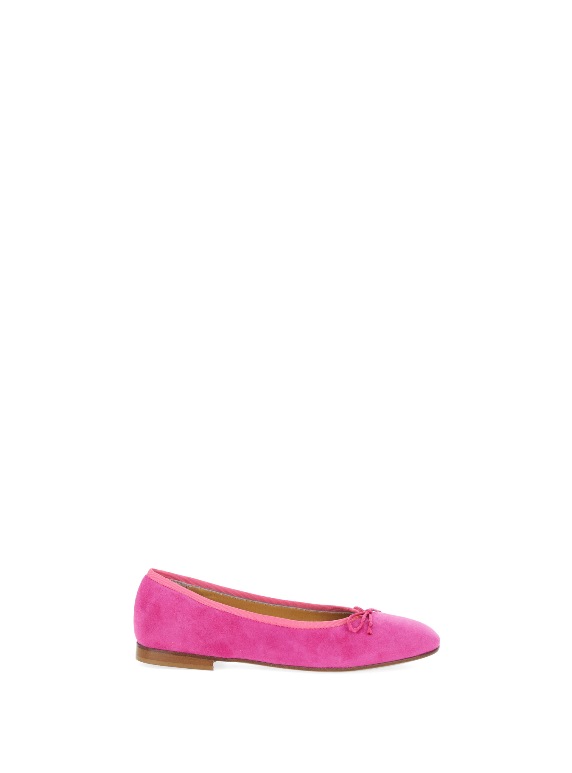 Ballerine pelle scamosciata FUCSIA 35