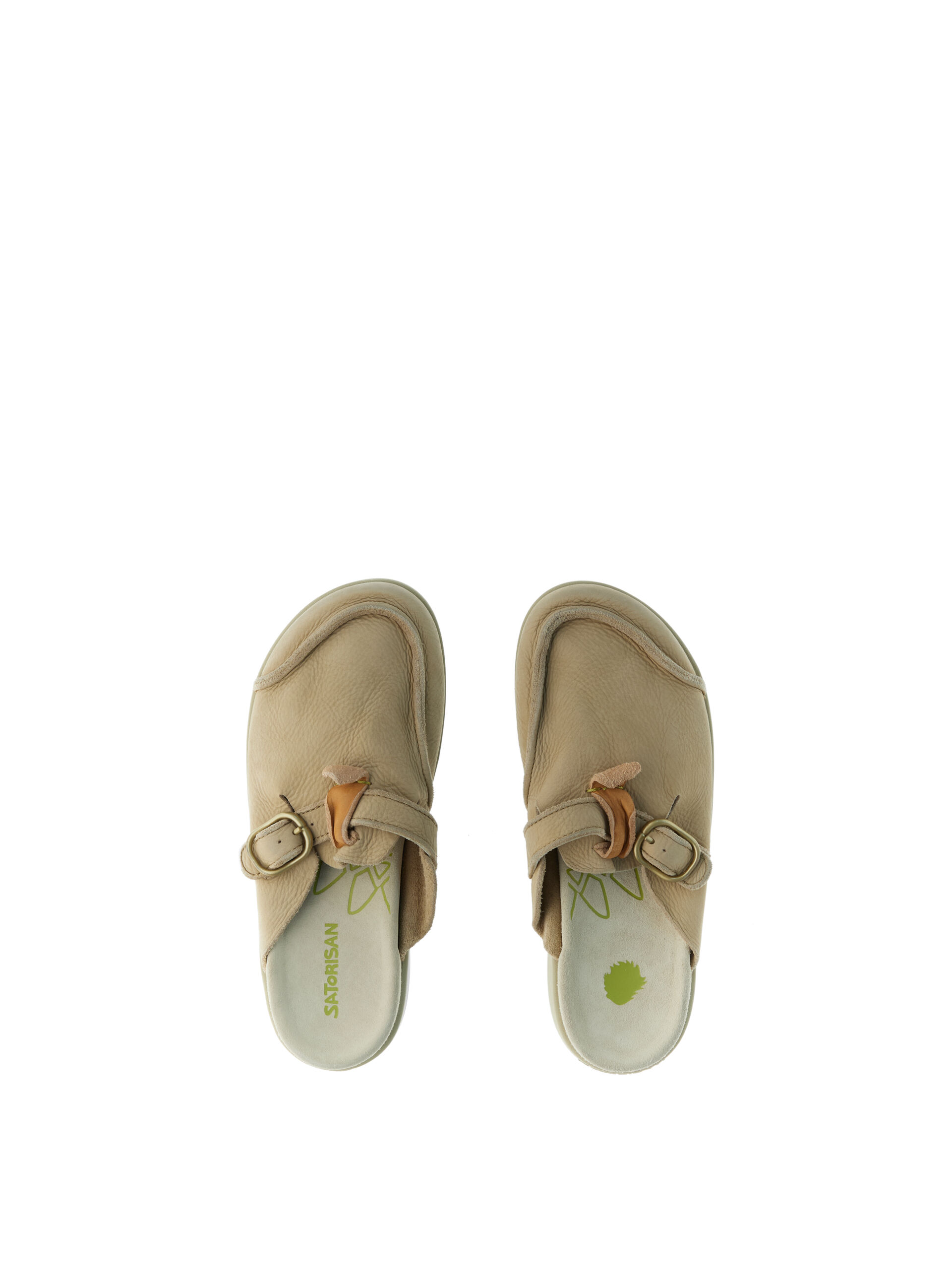 Pantofole pelle scamosciata BEIGE