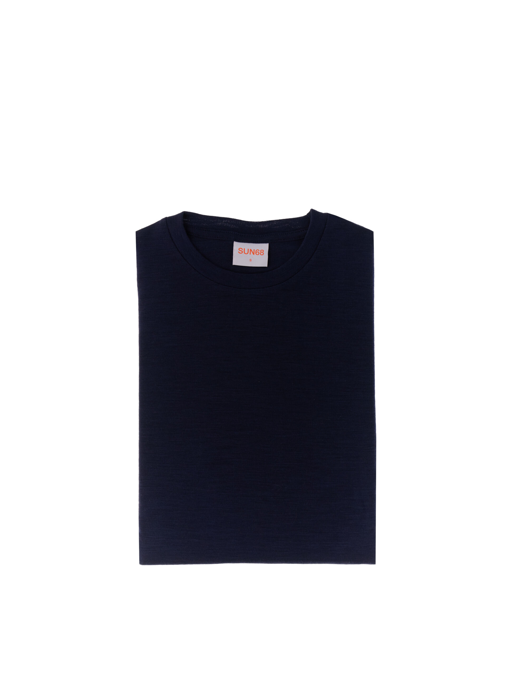 Maglia lana merino BLU SCURO L