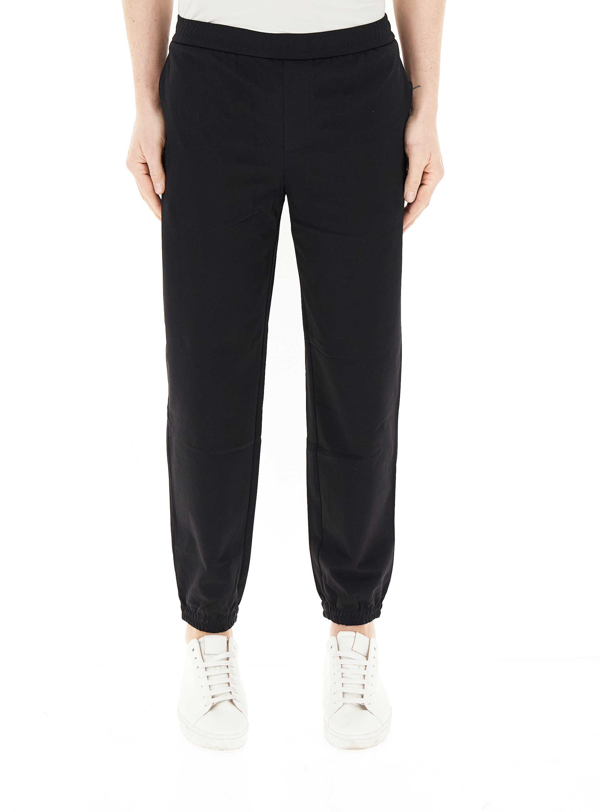 Pantalone vita elasticizzata NERO XS
