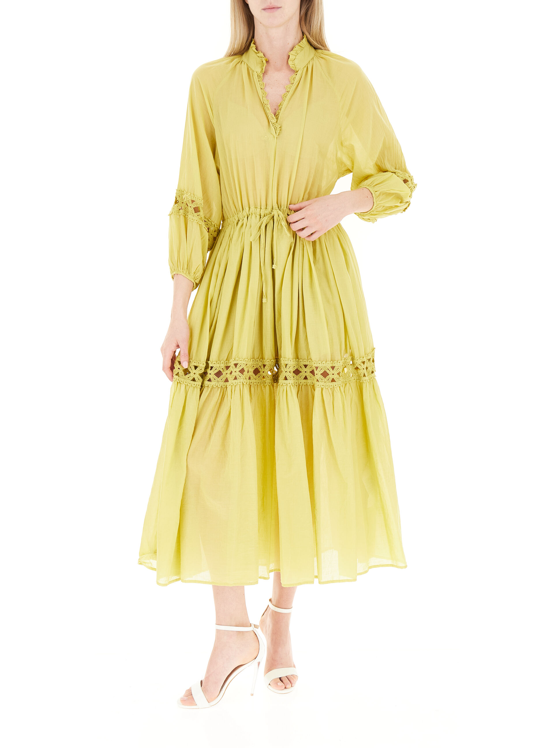 Dixie Abito velato VERDE LIME S
