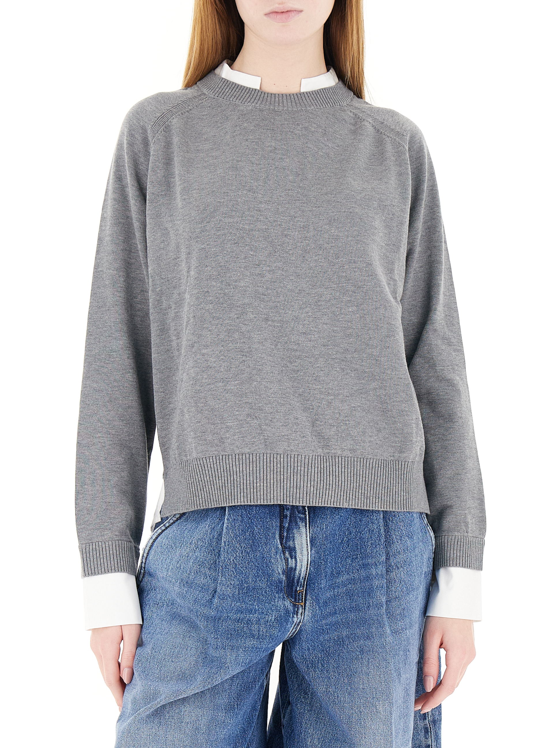 Maglia girocollo GRIGIO
