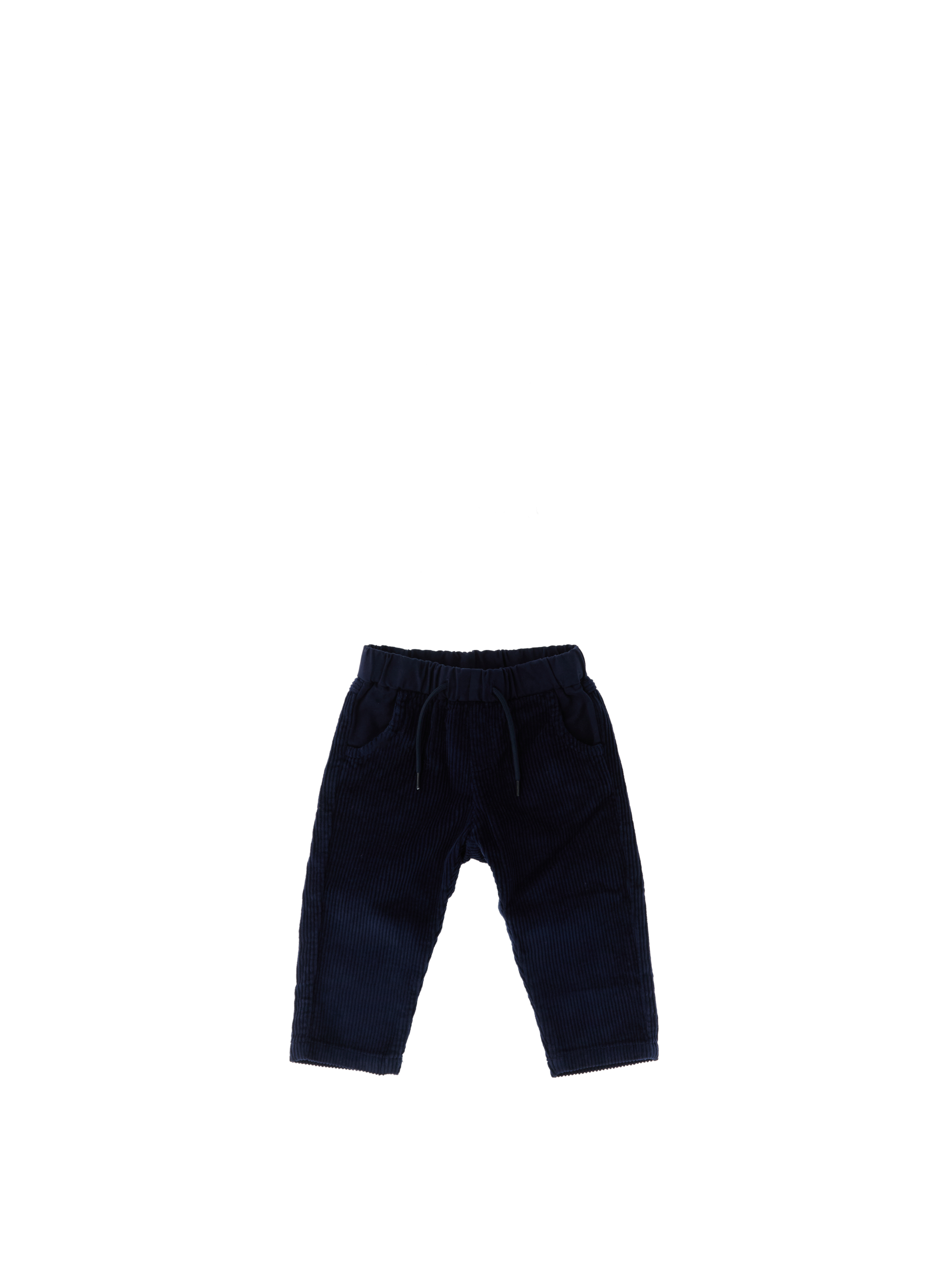 Pantalone in velluto BLU NAVY 4A