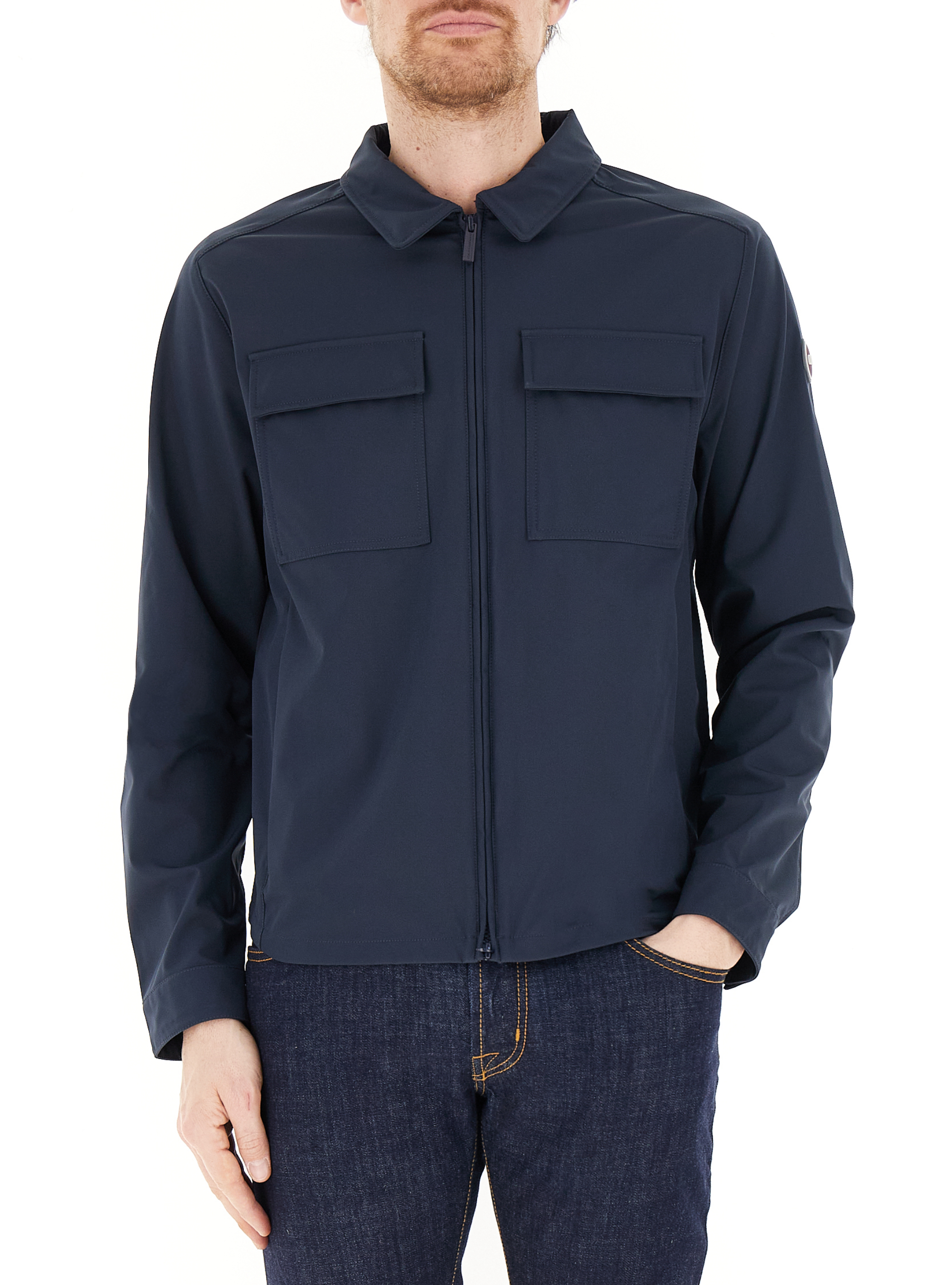 Giubbino con colletto ORIGINALS BLU NAVY 56