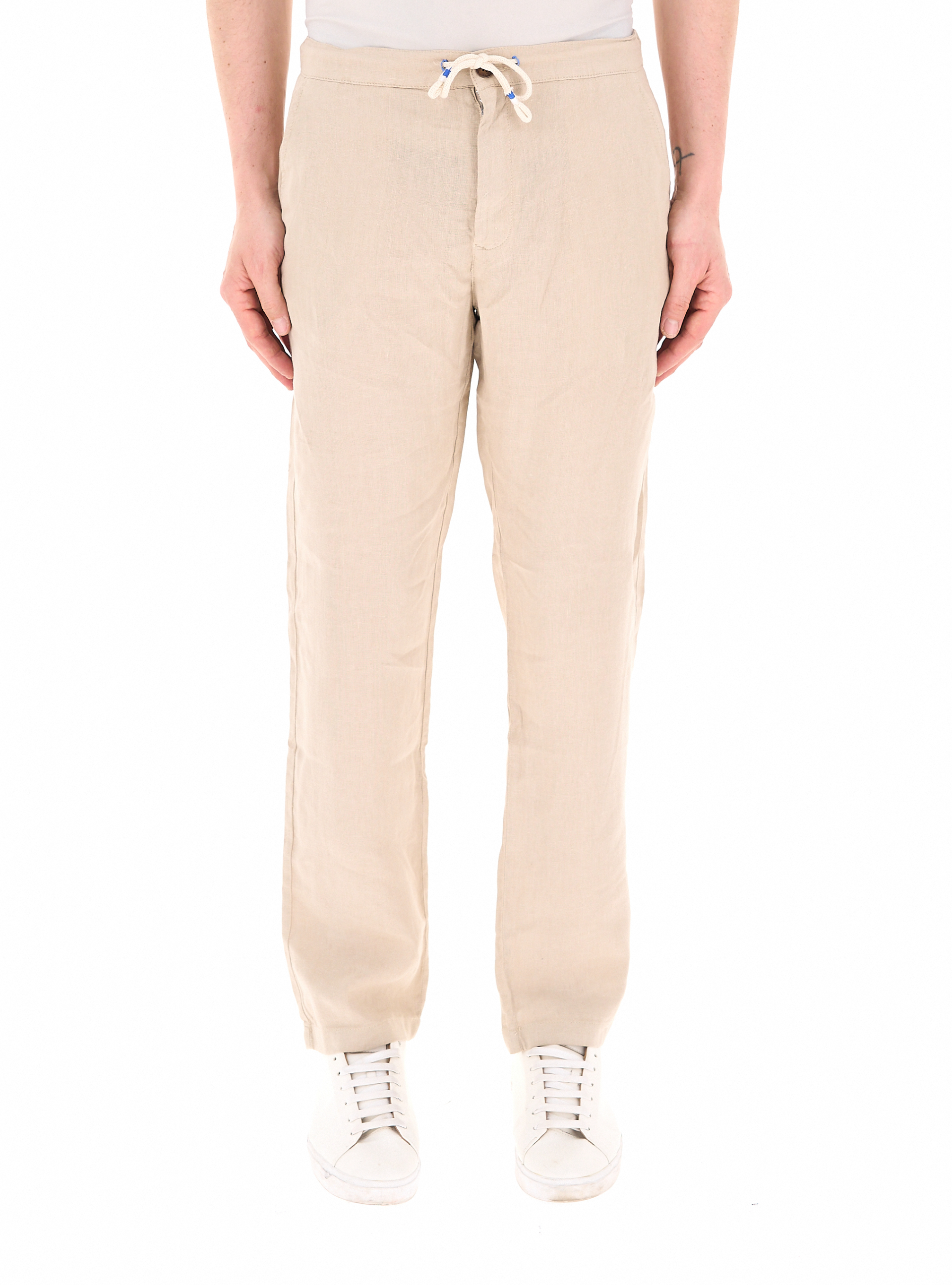 Pantalone in lino BEIGE