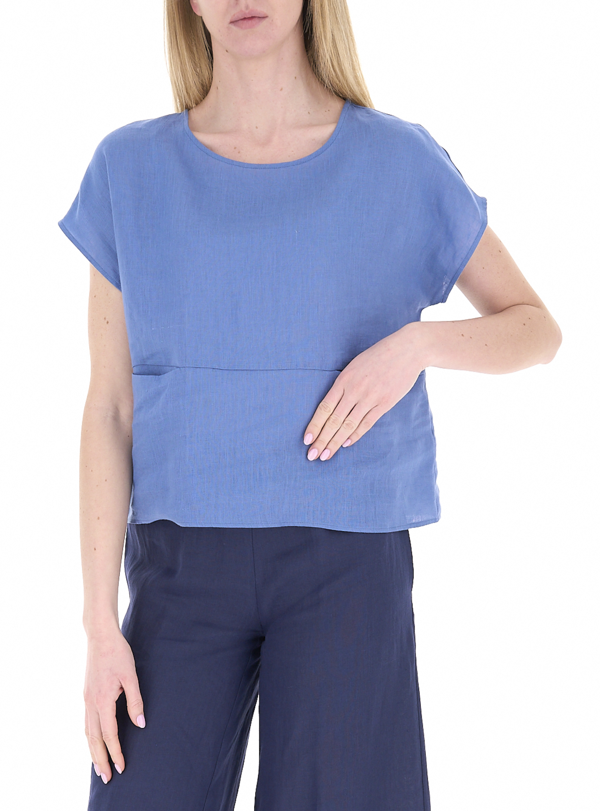 Blusa in lino CARTA DA ZUCCHERO 46