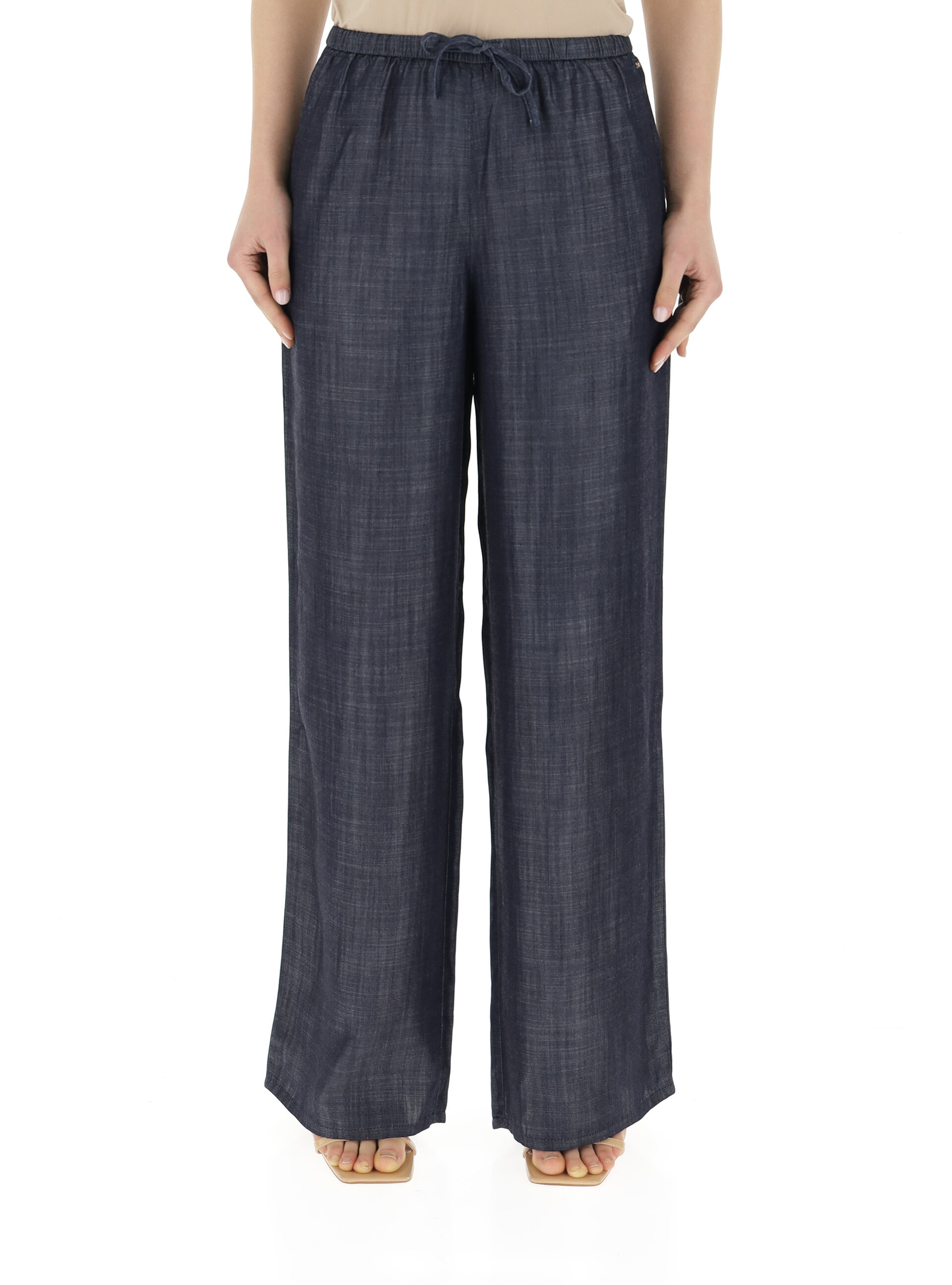 Pantalone gamba ampia BLU 6