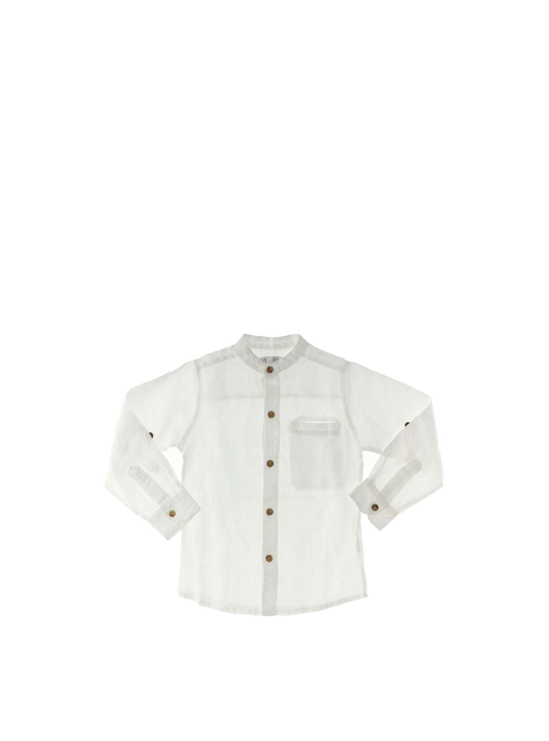 Camicia alla coreana BIANCO 7