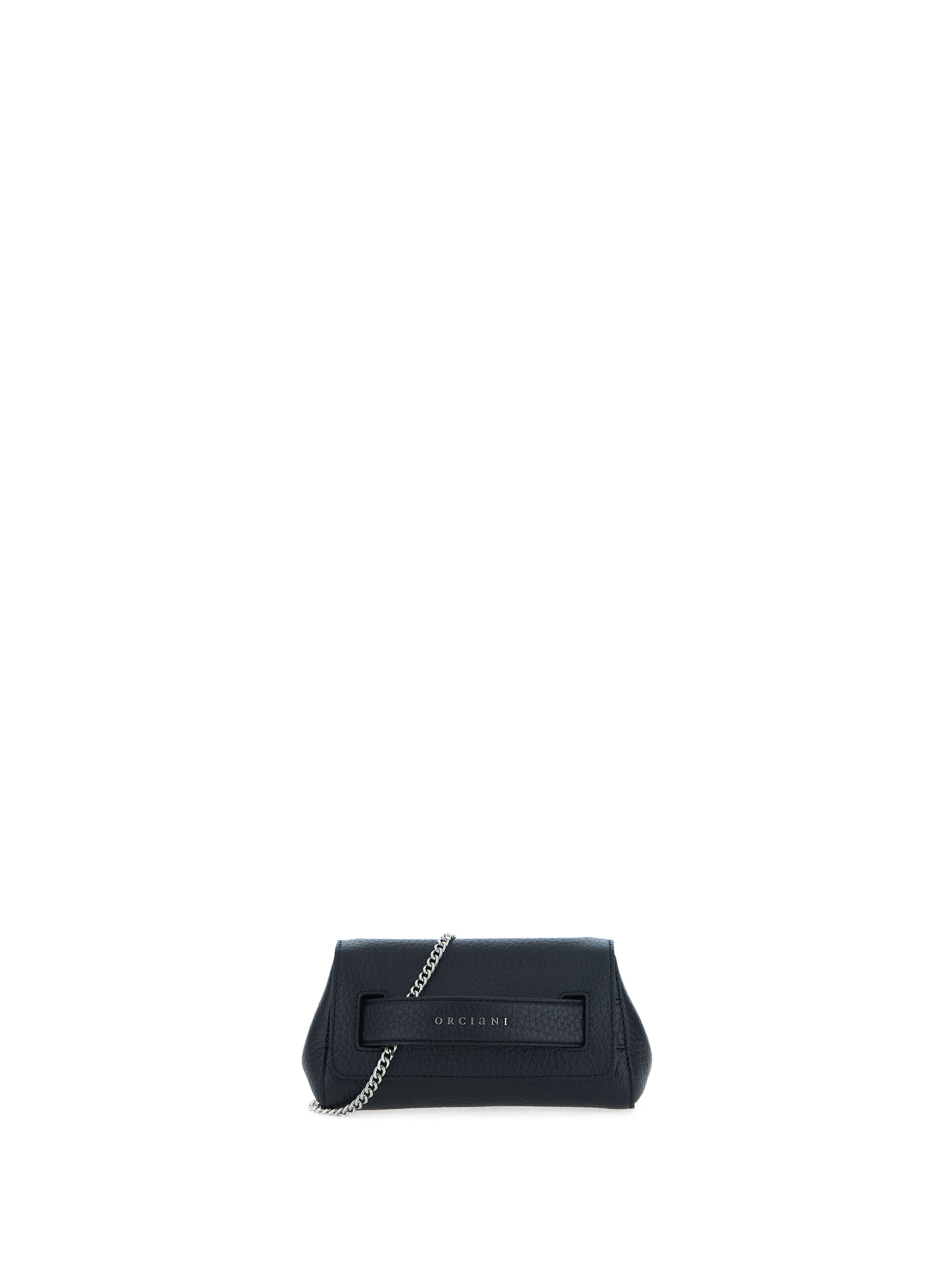 ORCIANI Clutch in pelle NERO