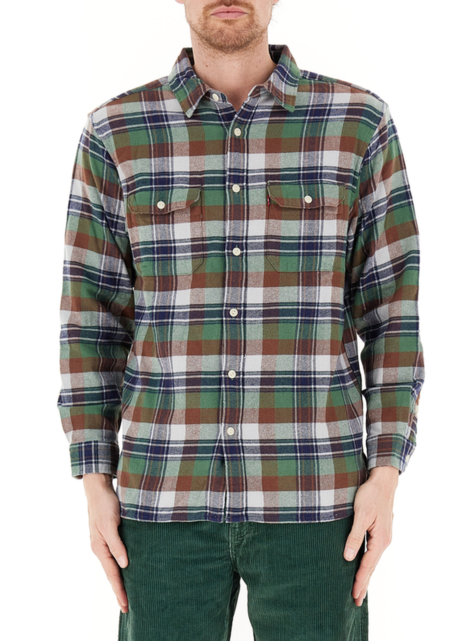 Camicia a quadri LEVI'S VERDE XS