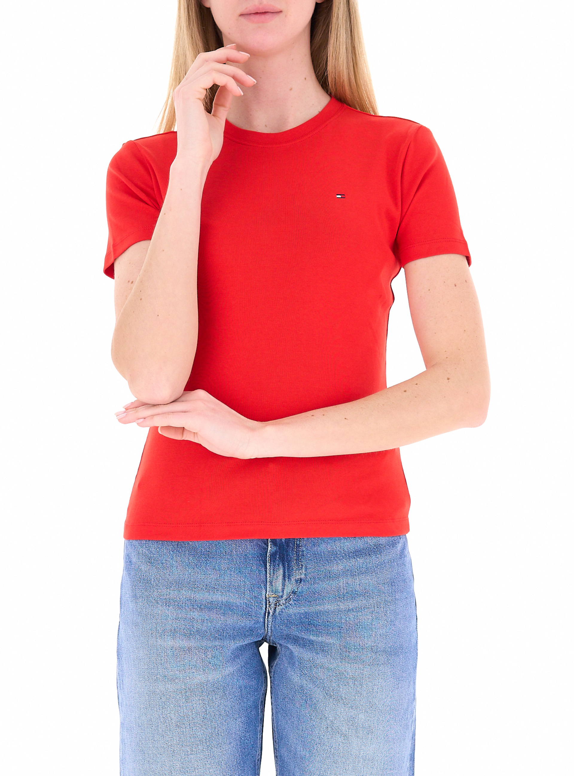 T-shirt in cotone ROSSO