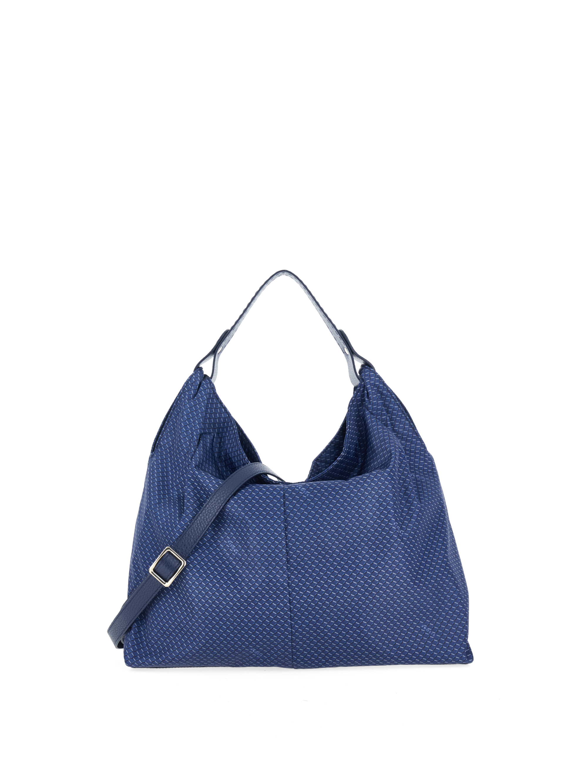 PLINIO VISONA' Borsa in pelle BLU