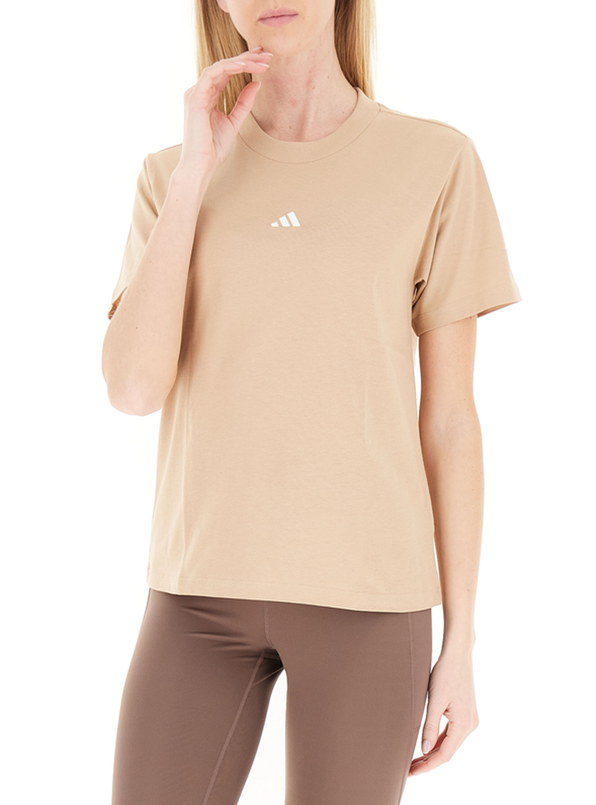 Adidas T-shirt girocollo BEIGE XS