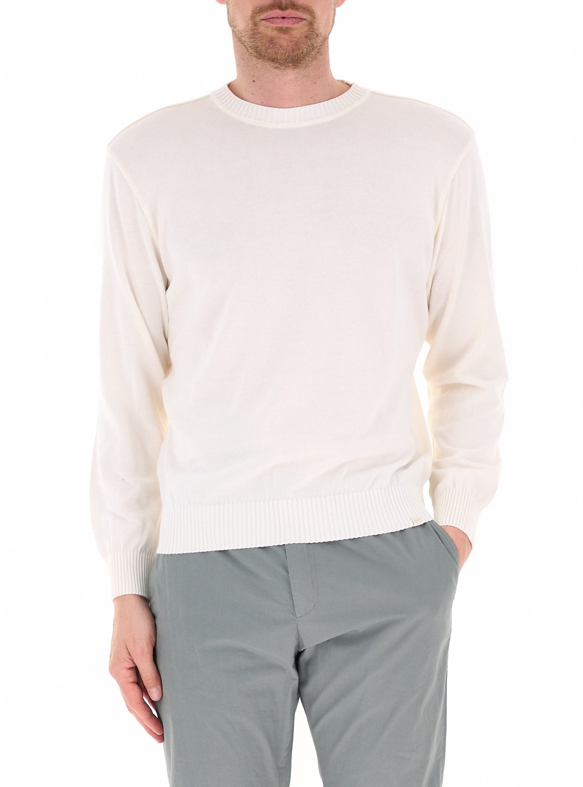 Maglione in cotone PANNA XL