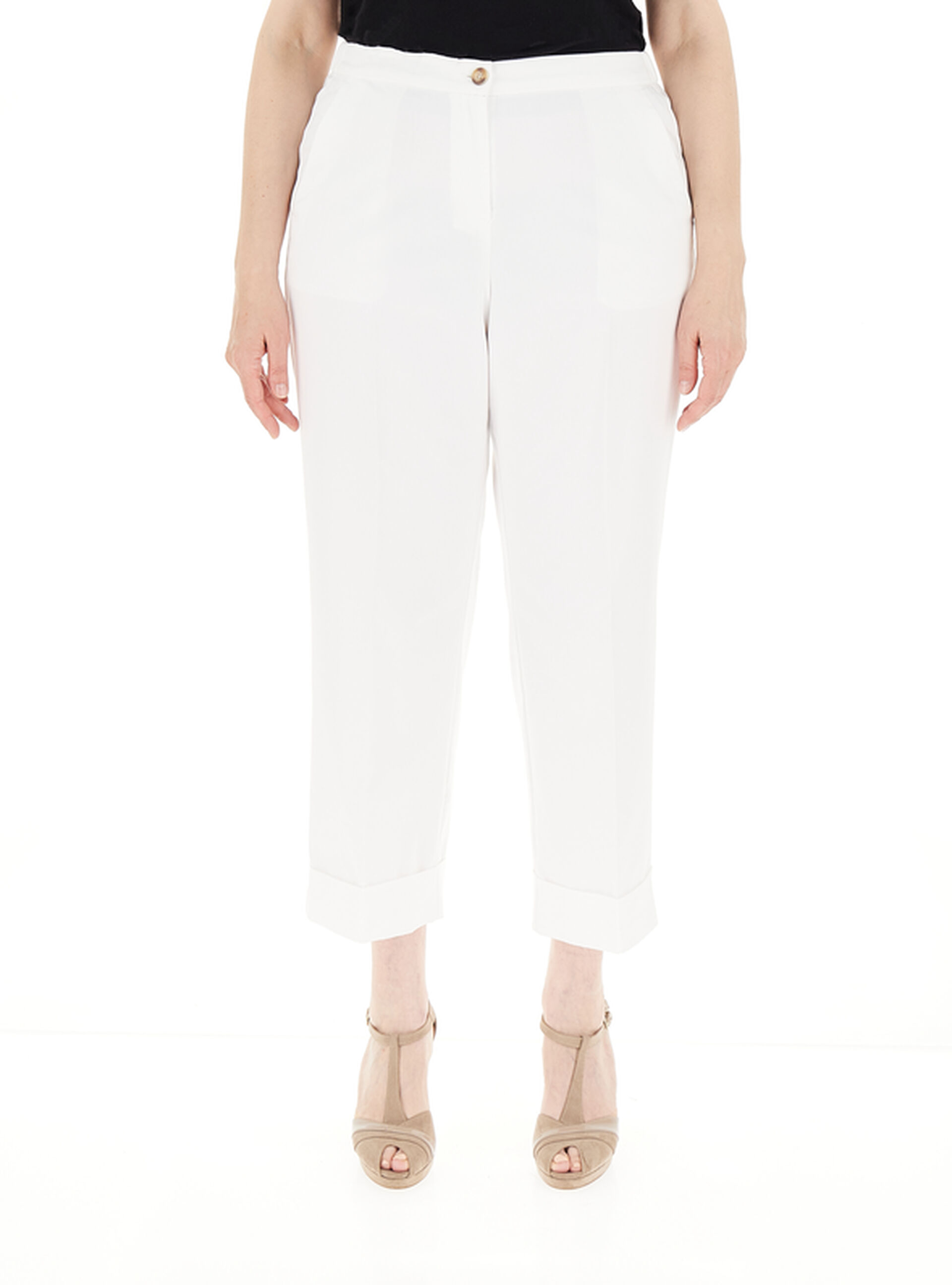 Pantalone misto cotone COLLECTION BIANCO