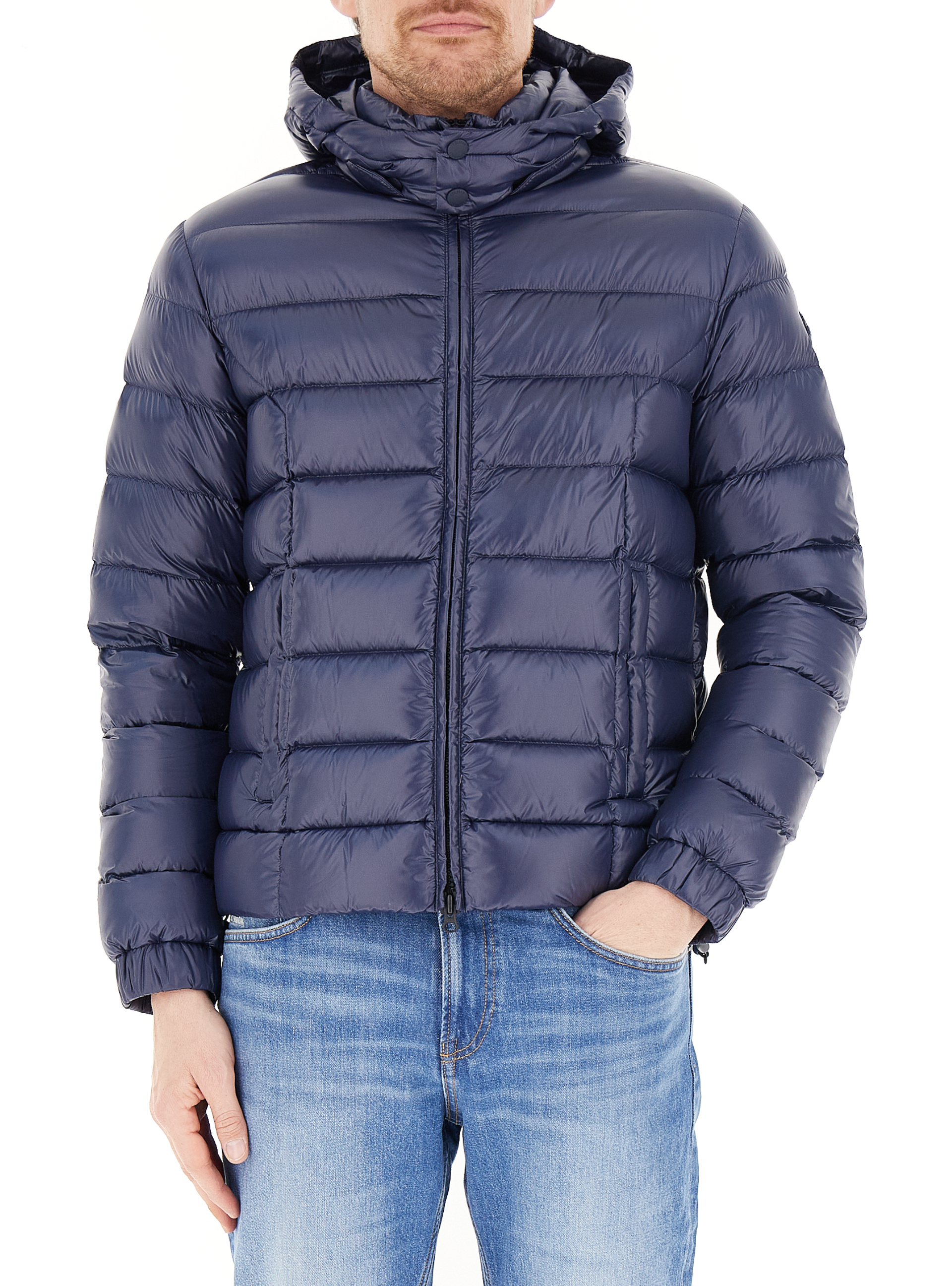 Piumino con cappuccio ORIGINALS BLU 52