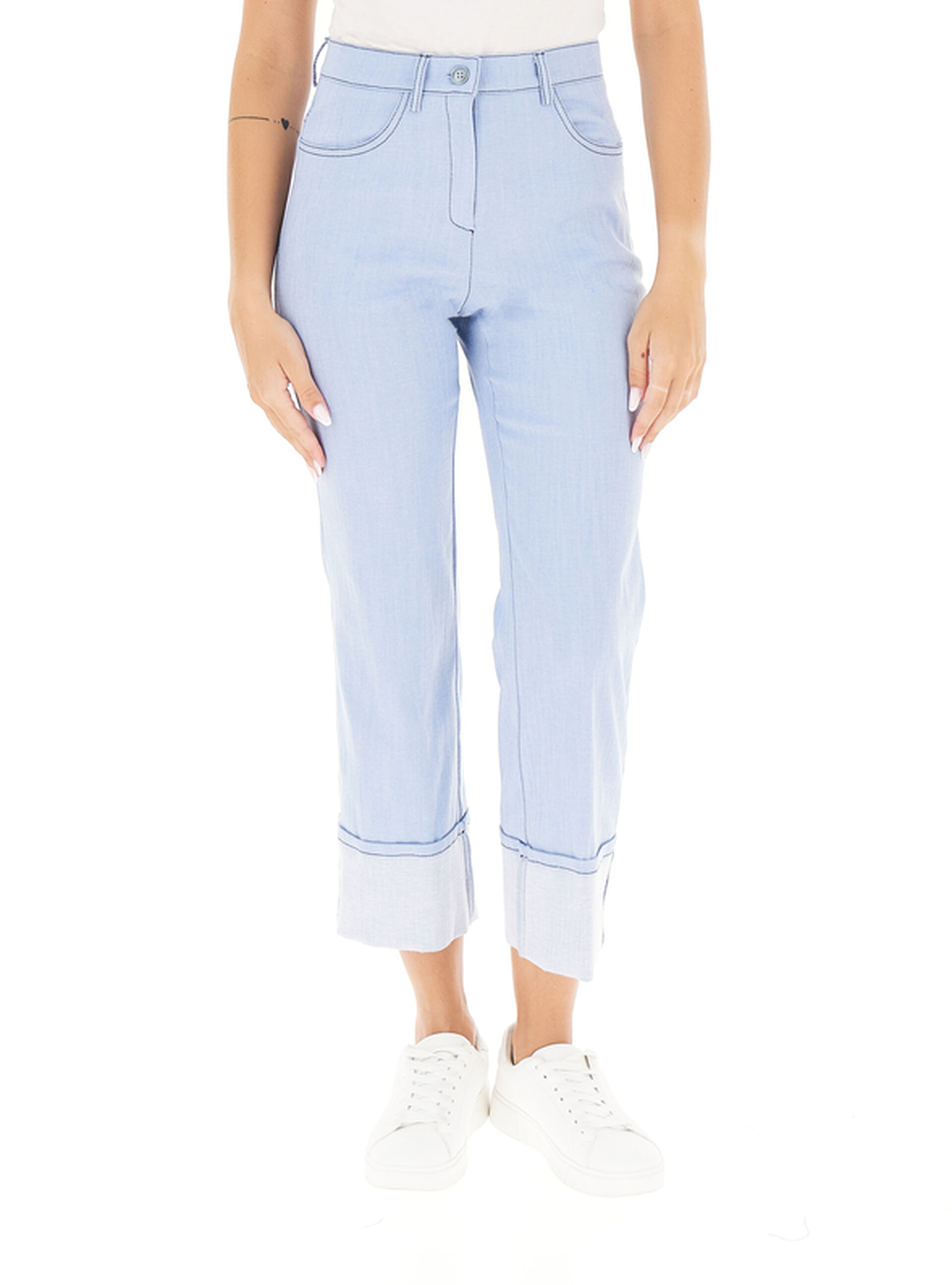 Jeans straight leg AZZURRO CHIARO