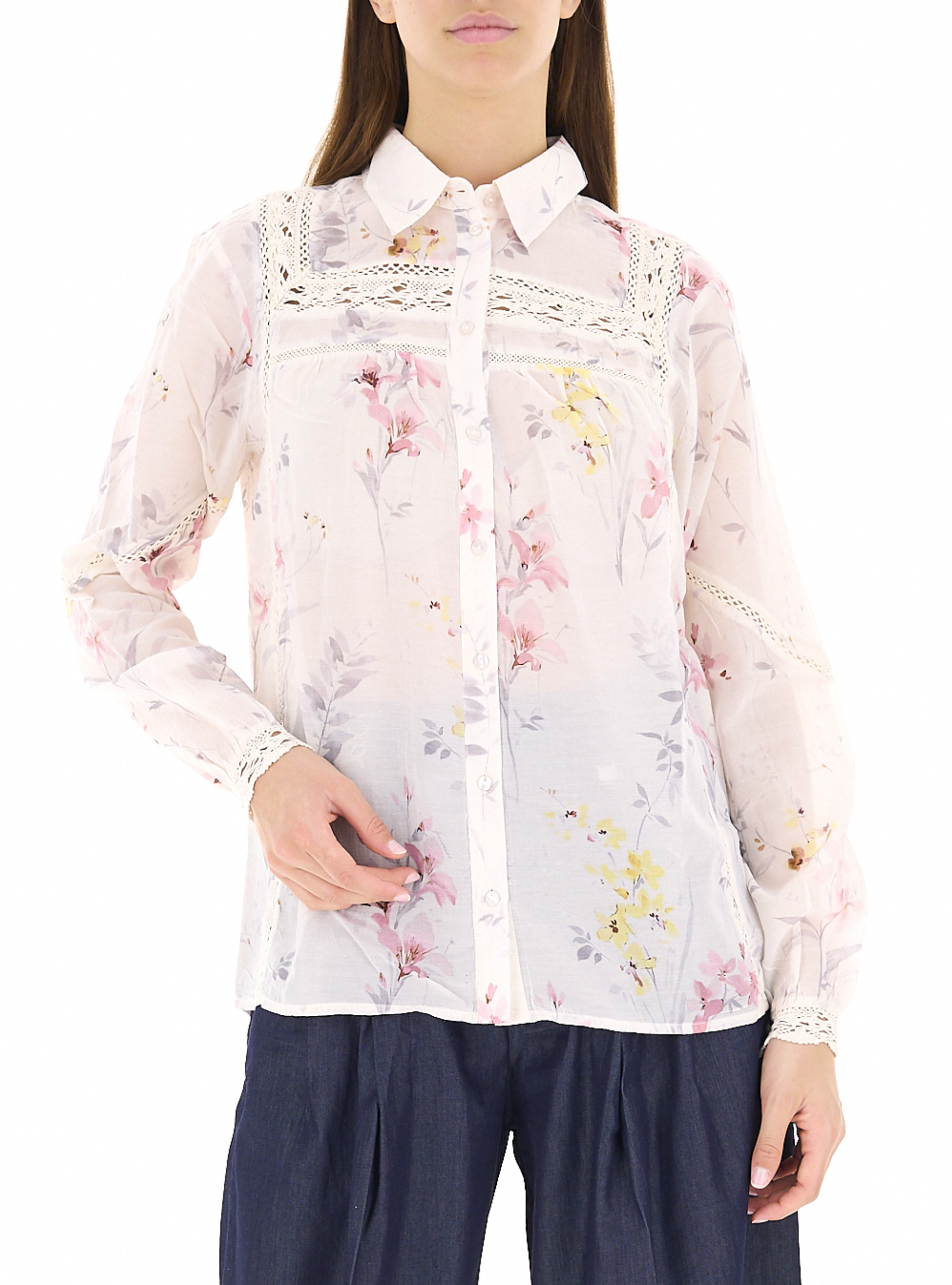 Camicia con inserti FRACOMINA