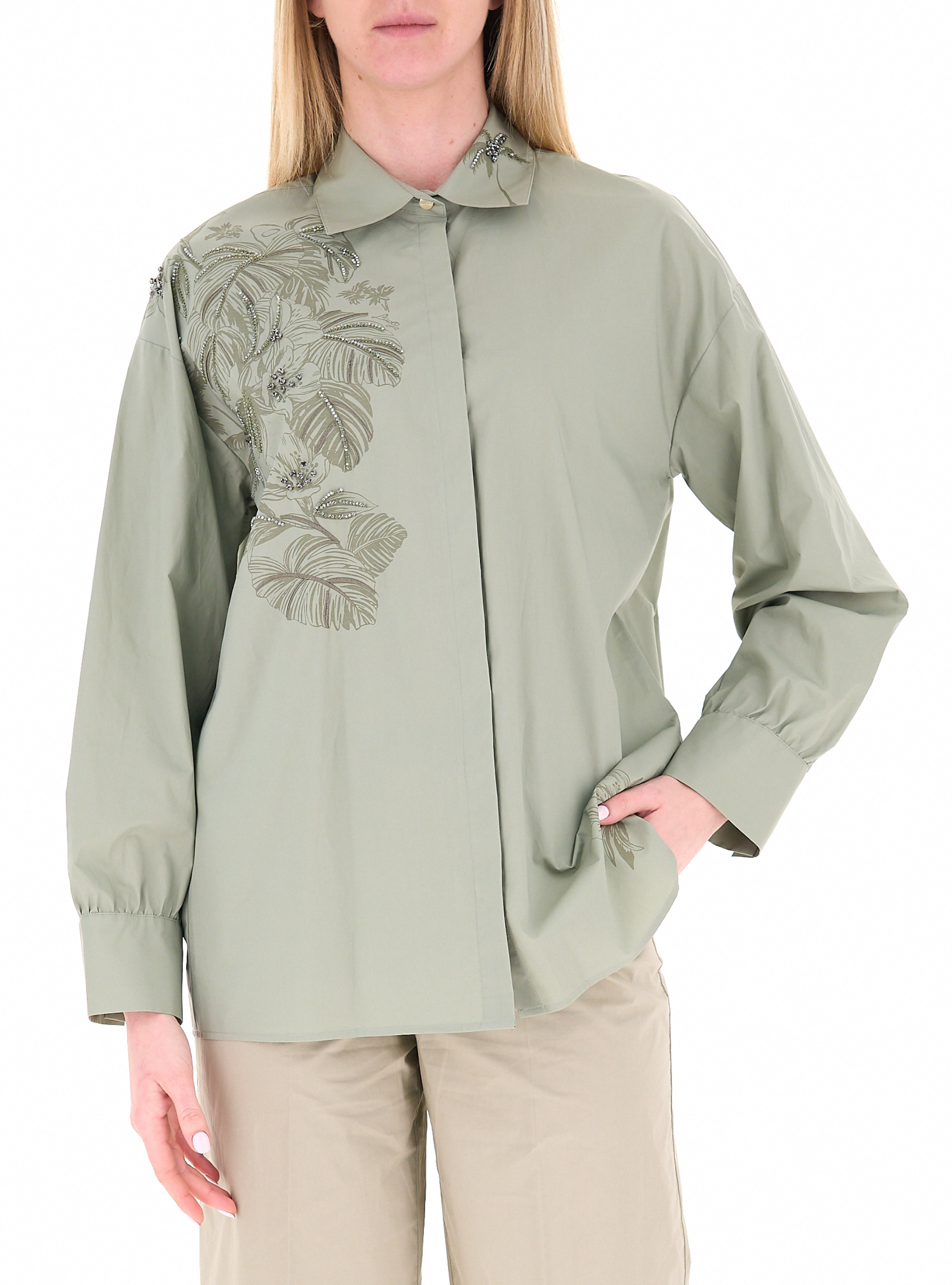 Camicia maniche lunghe SALVIA