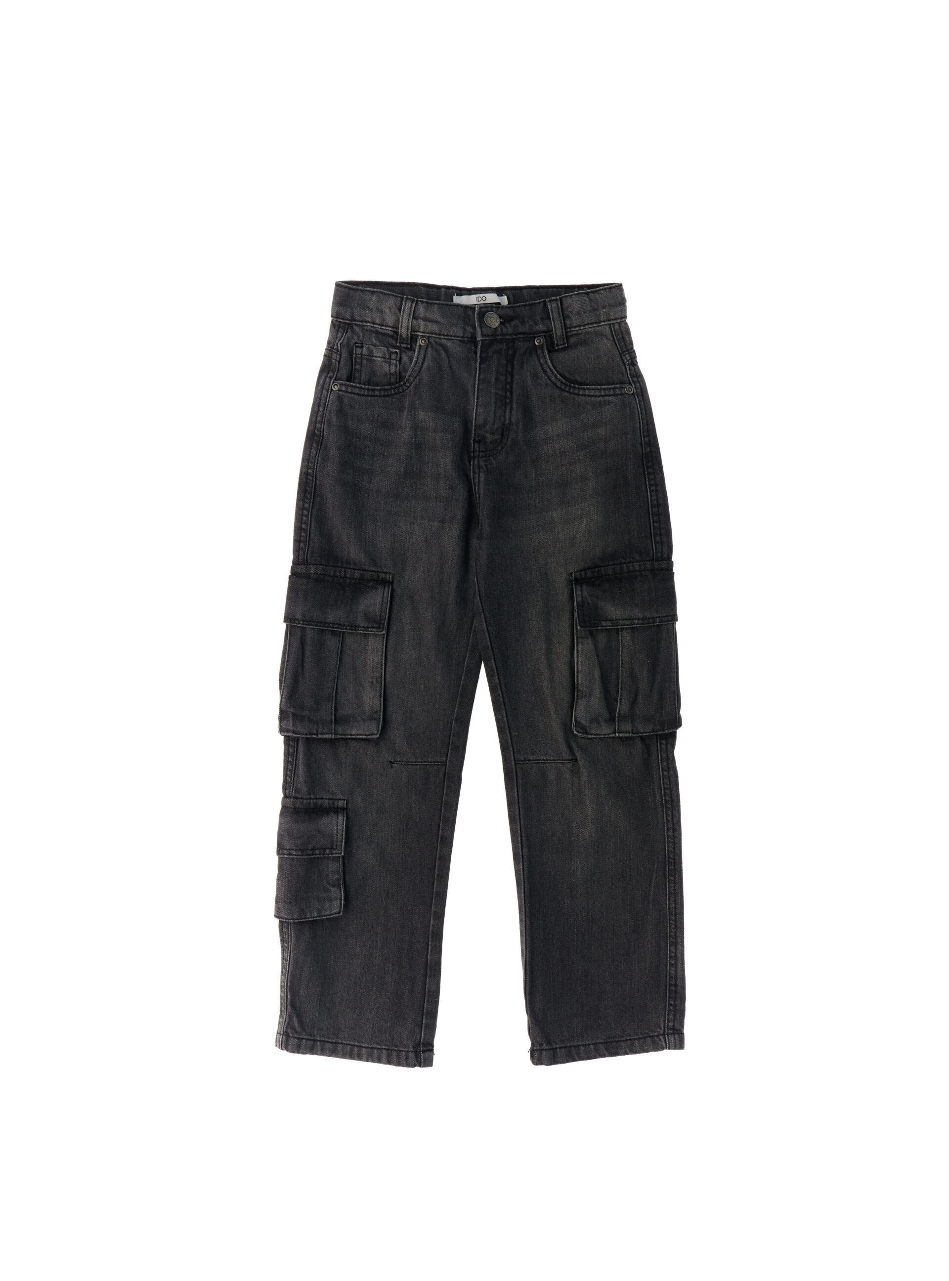 IDO Pantalone cargo GRIGIO XL