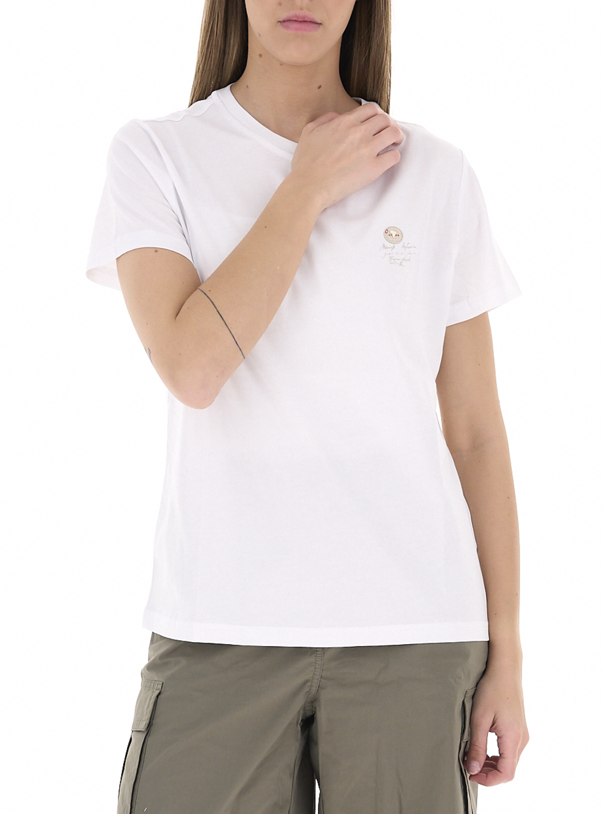 CAPE HORN T-shirt girocollo PANNA