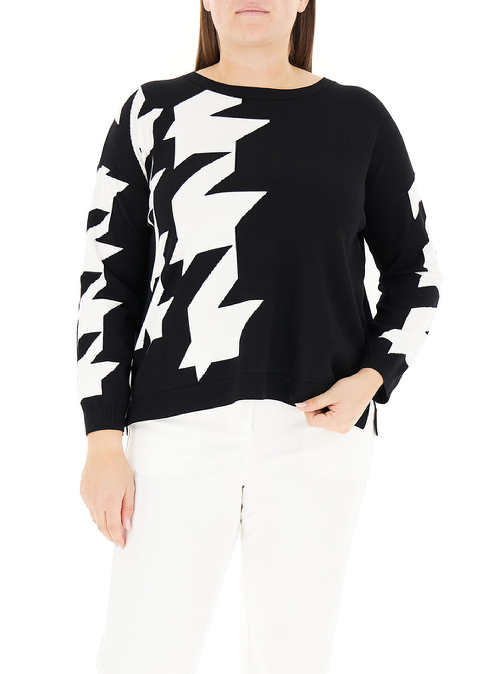 Maglia girocollo NERO L