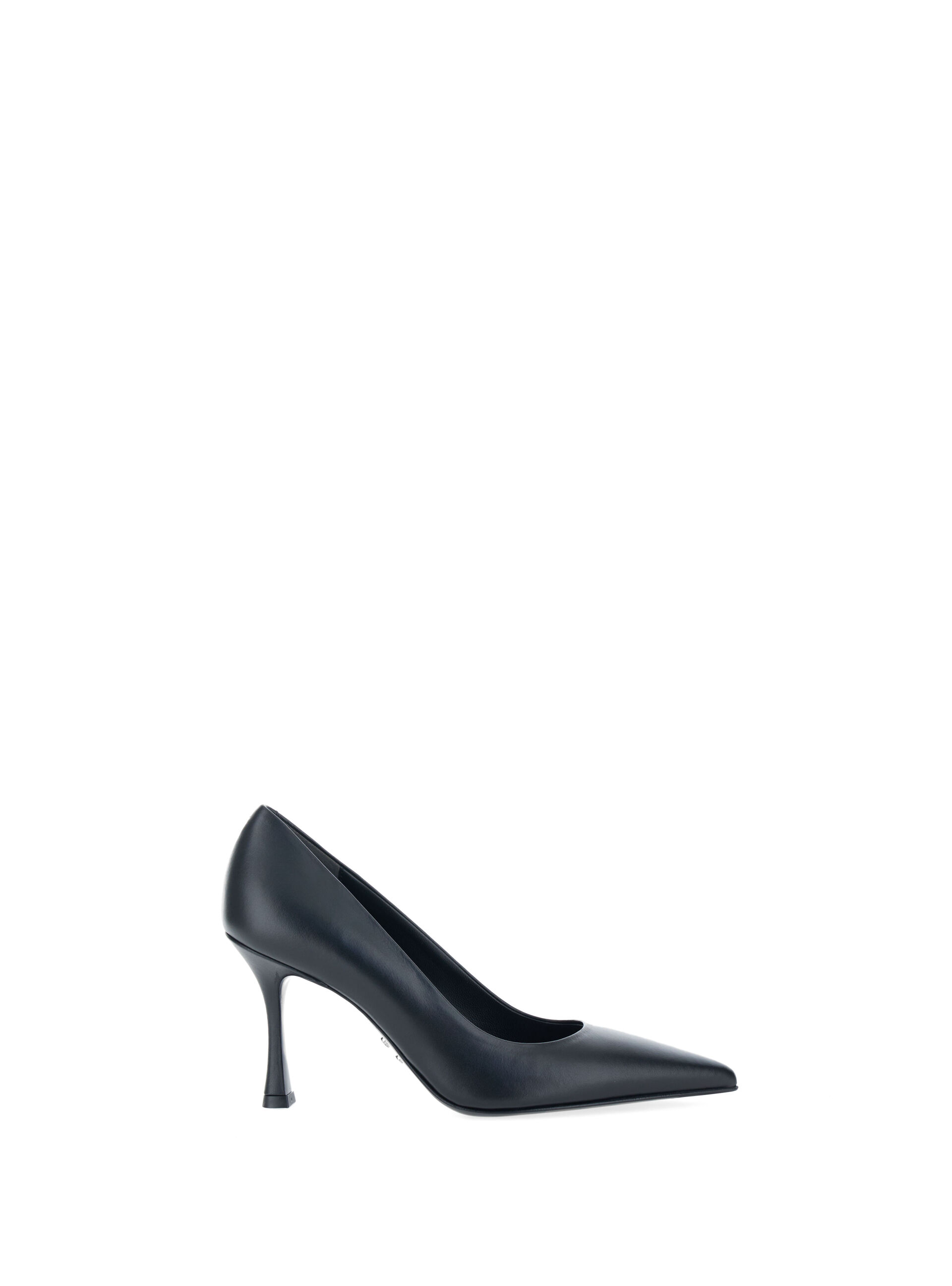 Décolleté in pelle NERO 37M