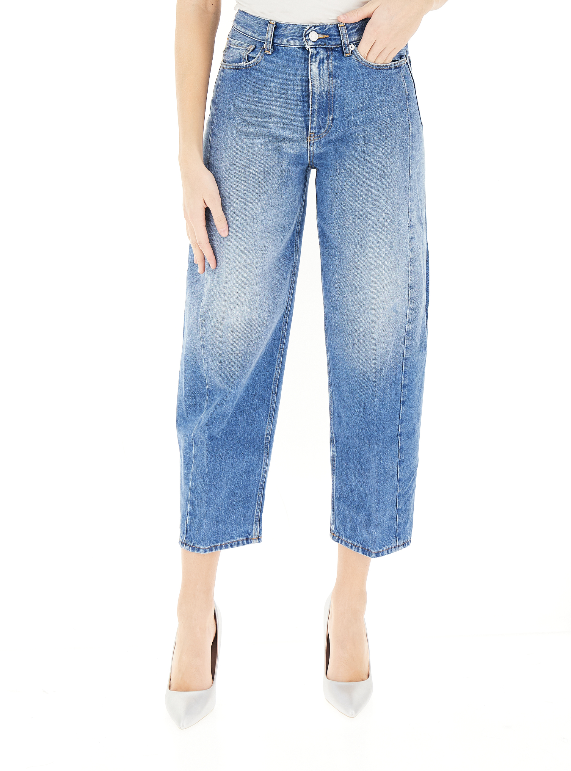 VICOLO Jeans barrel fit BLU S
