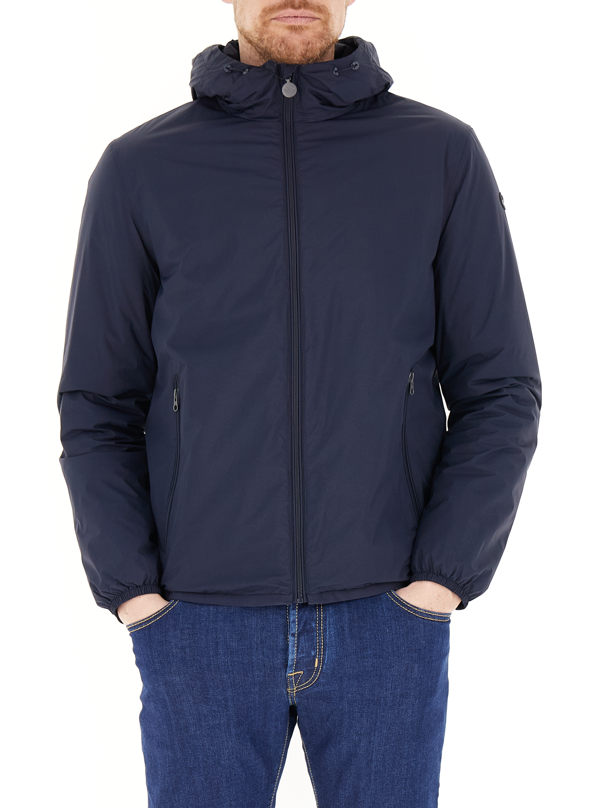 Giubbino con cappuccio BLU NAVY
