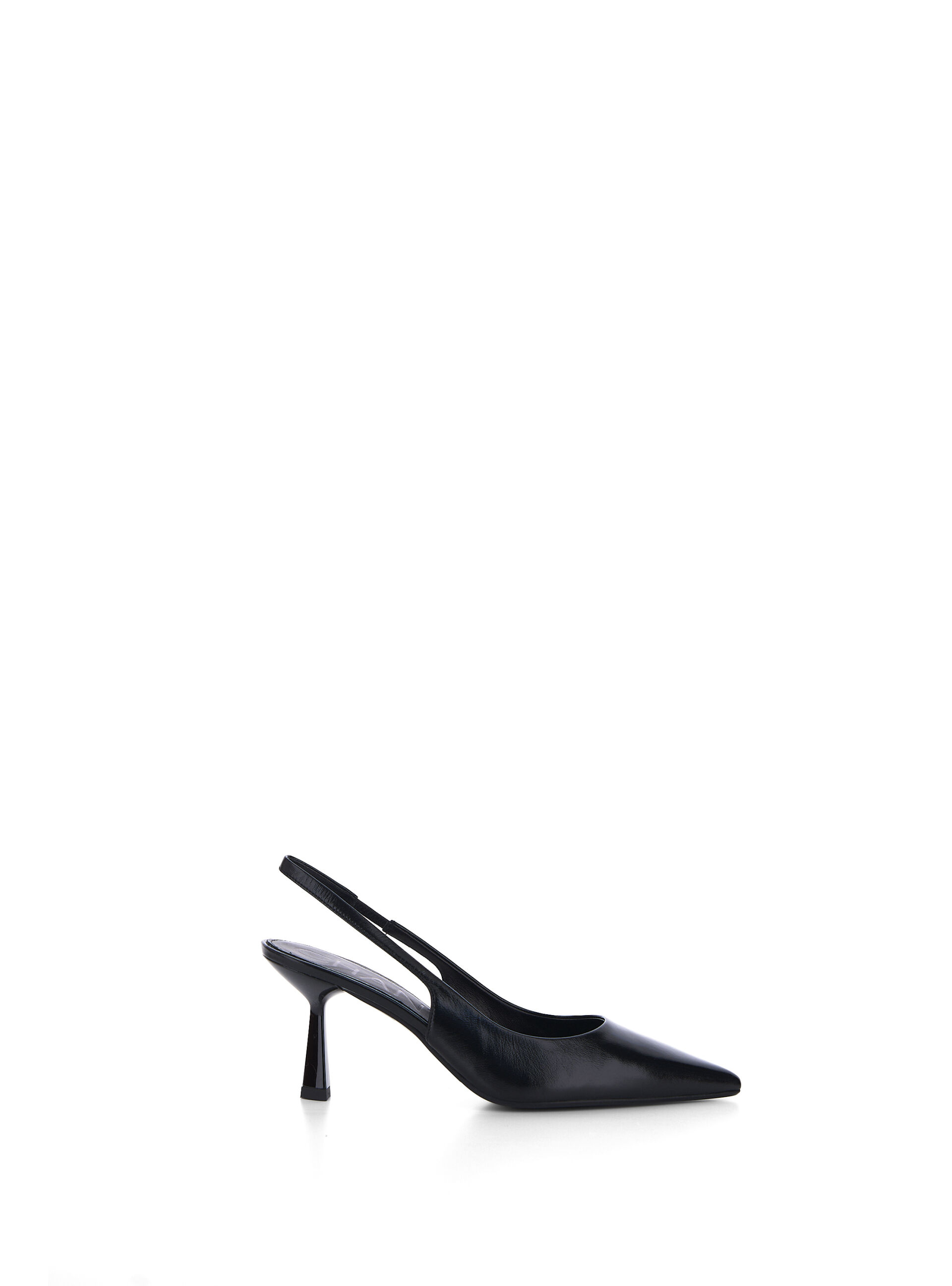 Décolleté slingback pelle NERO 39