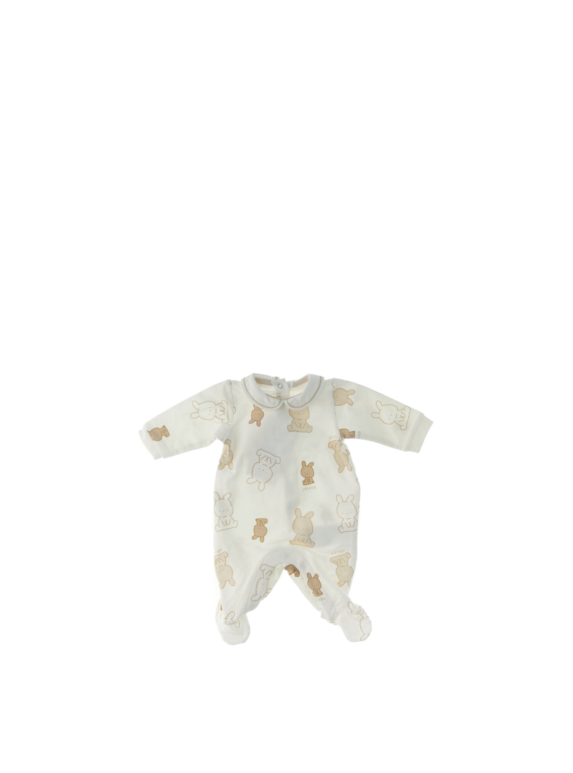Chicco Tutina con colletto PANNA