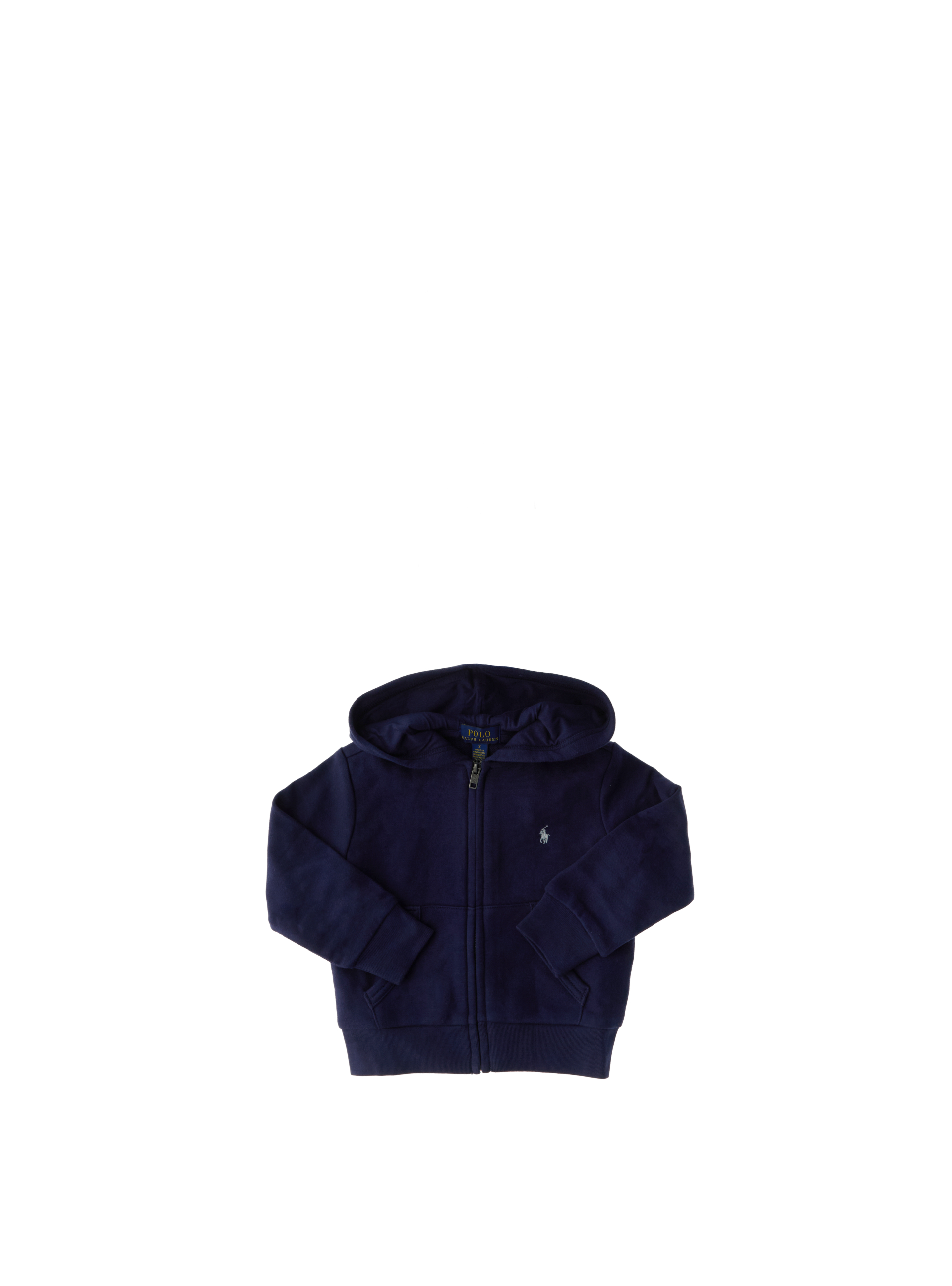 Felpa con cappuccio POLO BOYS BLU NAVY 4