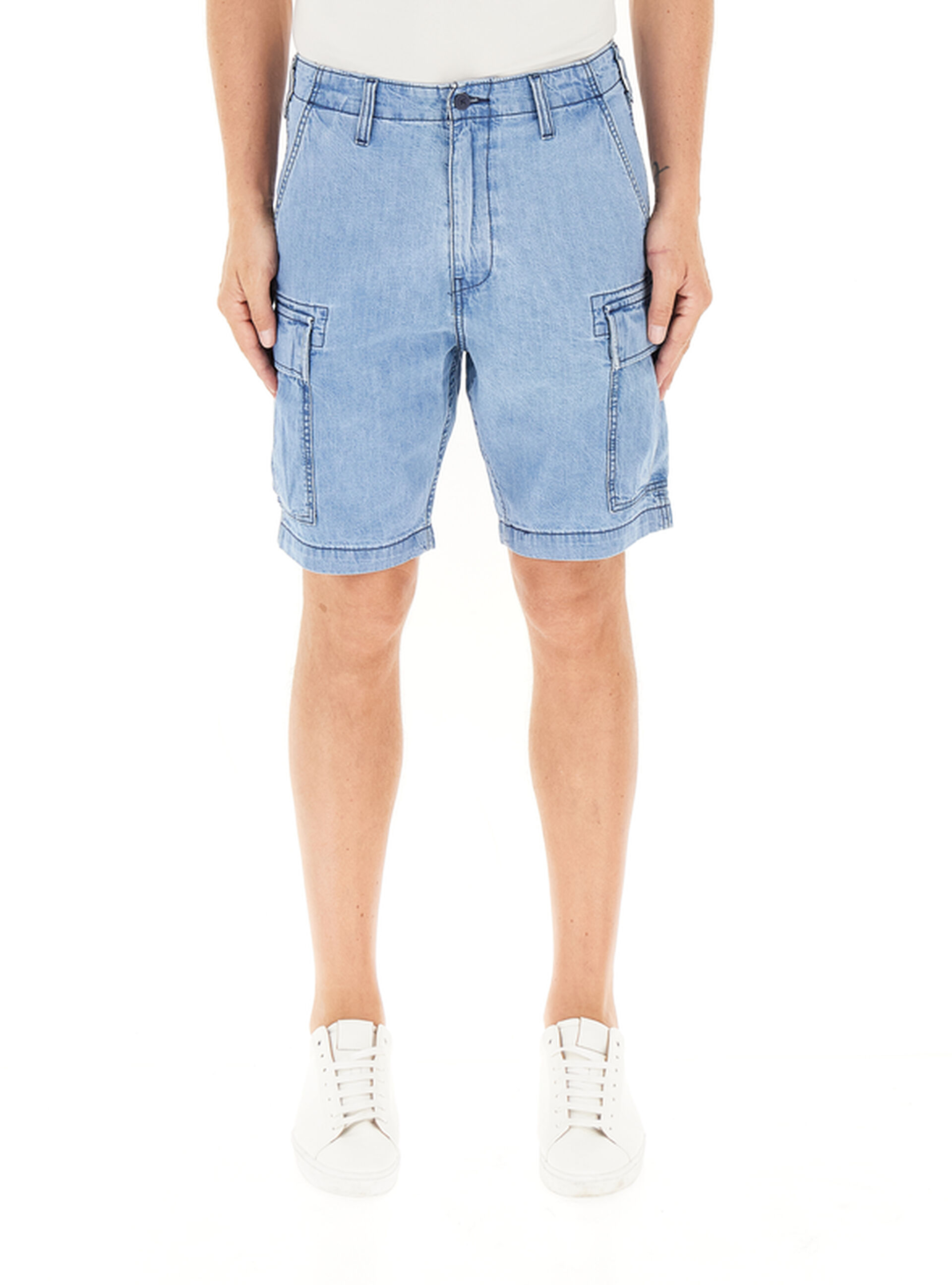 Shorts Cargo Cotone LEVI'S AZZURRO