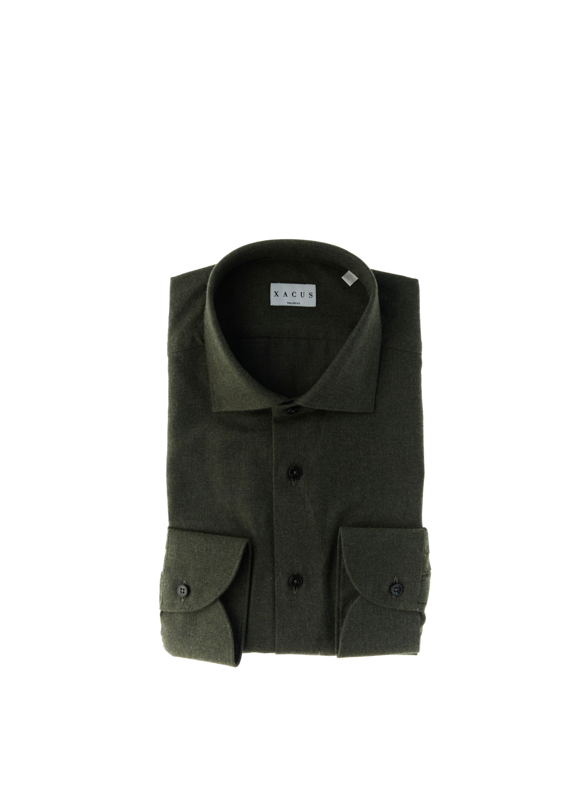 Camicia tailor fit VERDE OLIVA