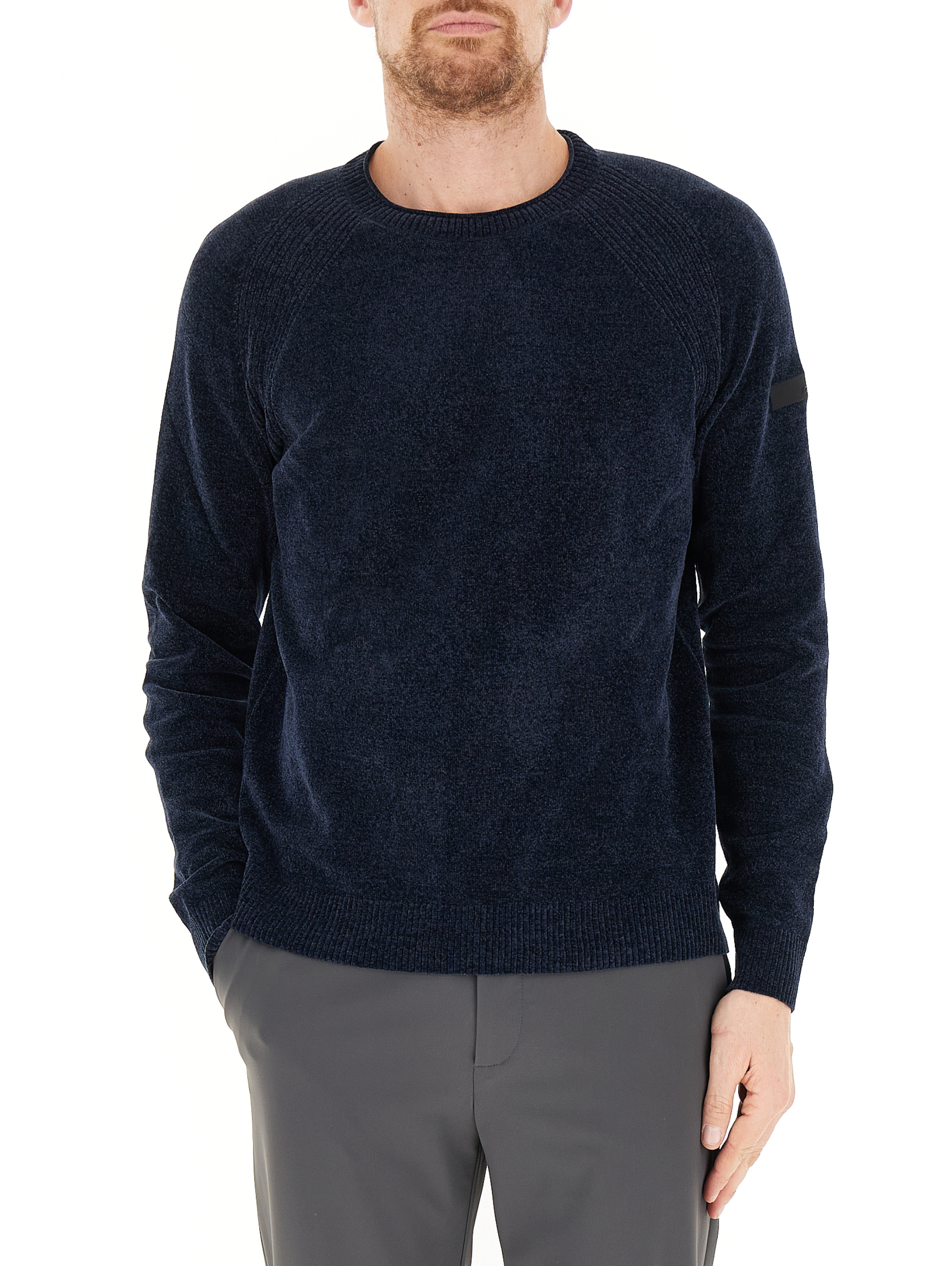 RRD Maglione girocollo BLU NAVY 50