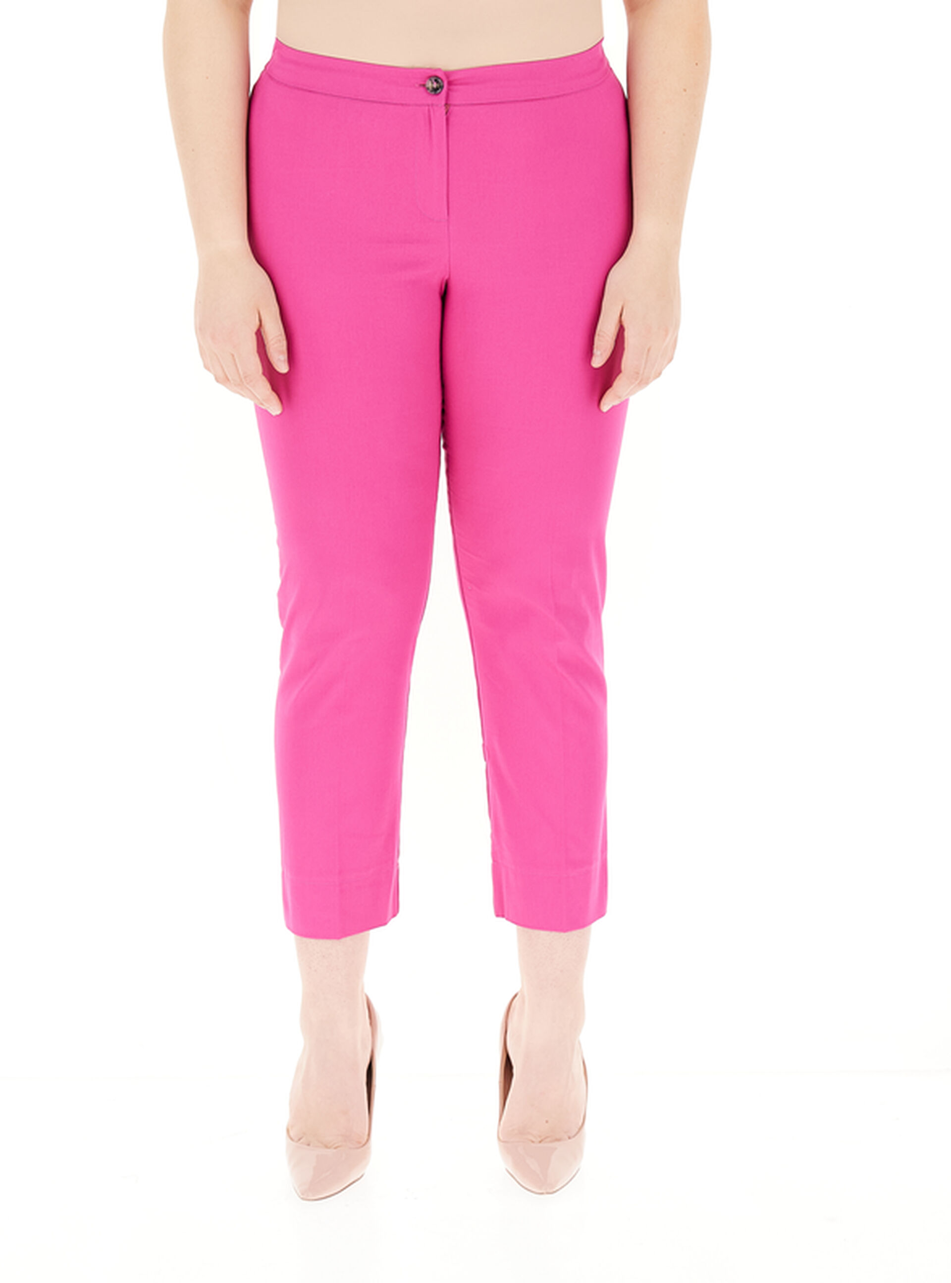 Pantalone in cotone FUCSIA 23