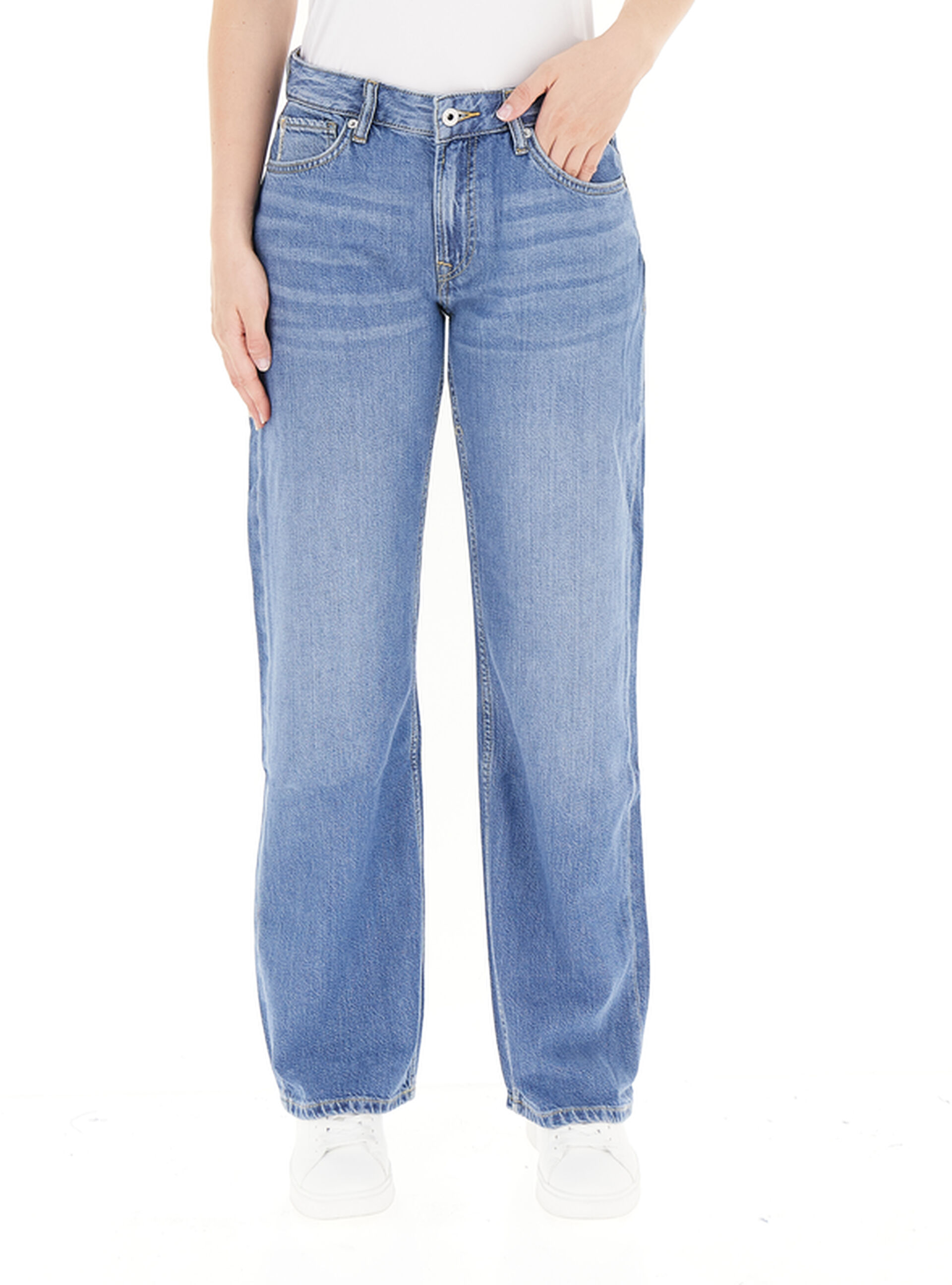 Jeans wide leg AZZURRO 26